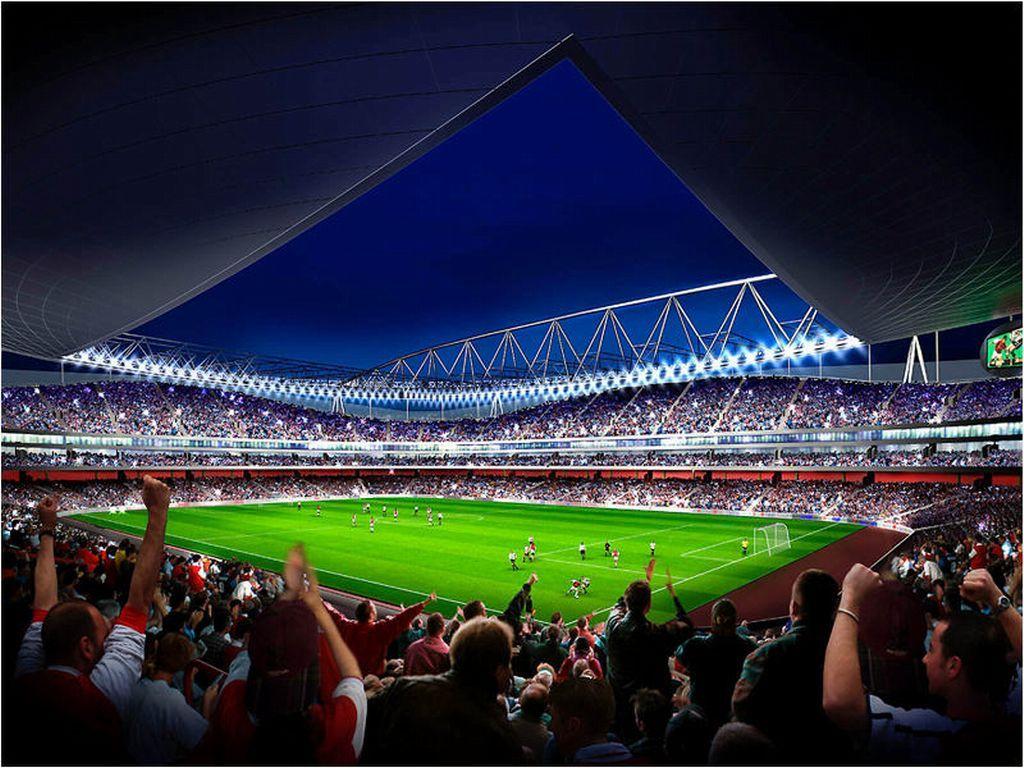 image For > Football Stadium At Night Wallpaper