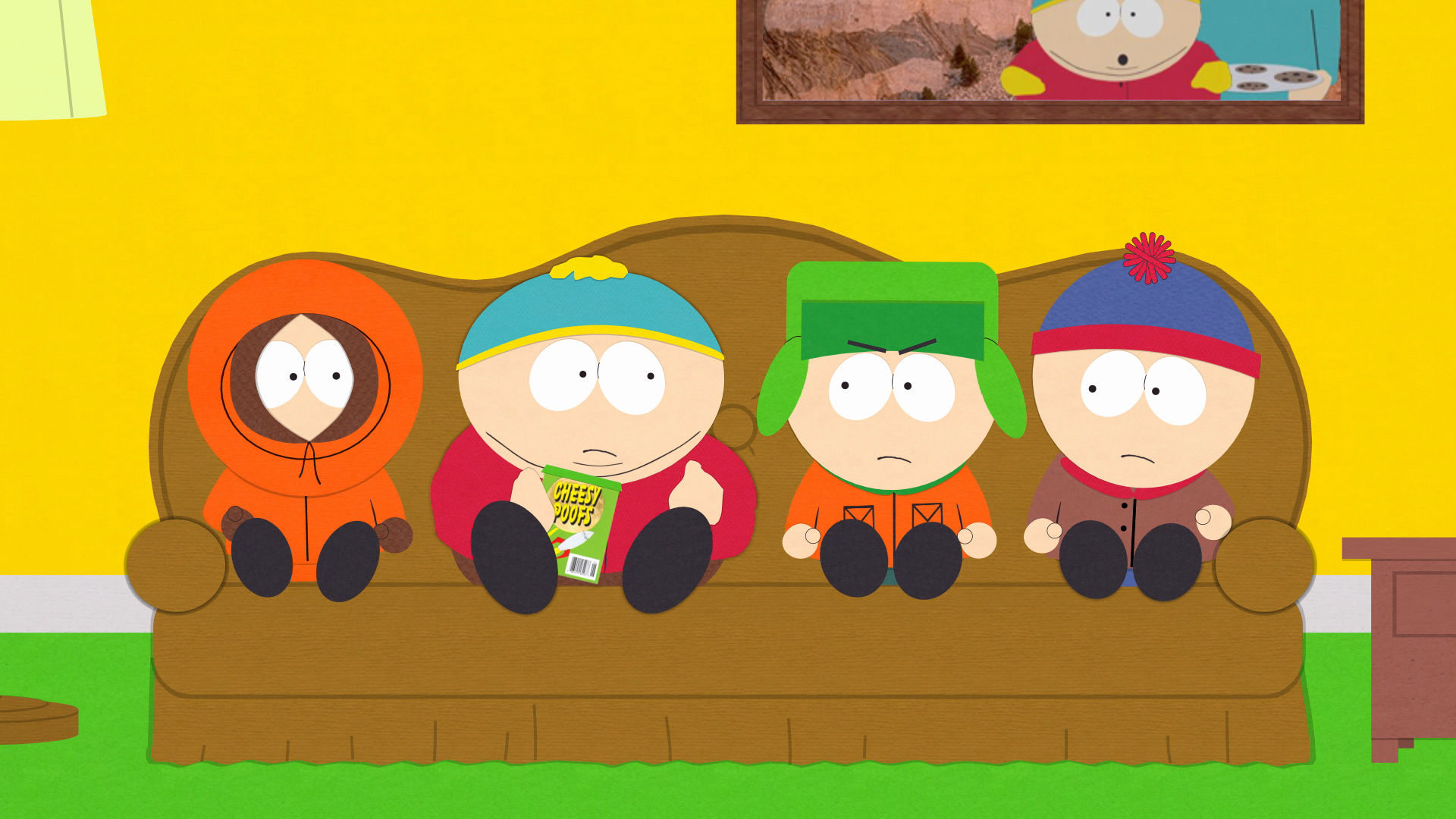 Download wallpapers from tv series South Park with tags: Computer, Eric Car...