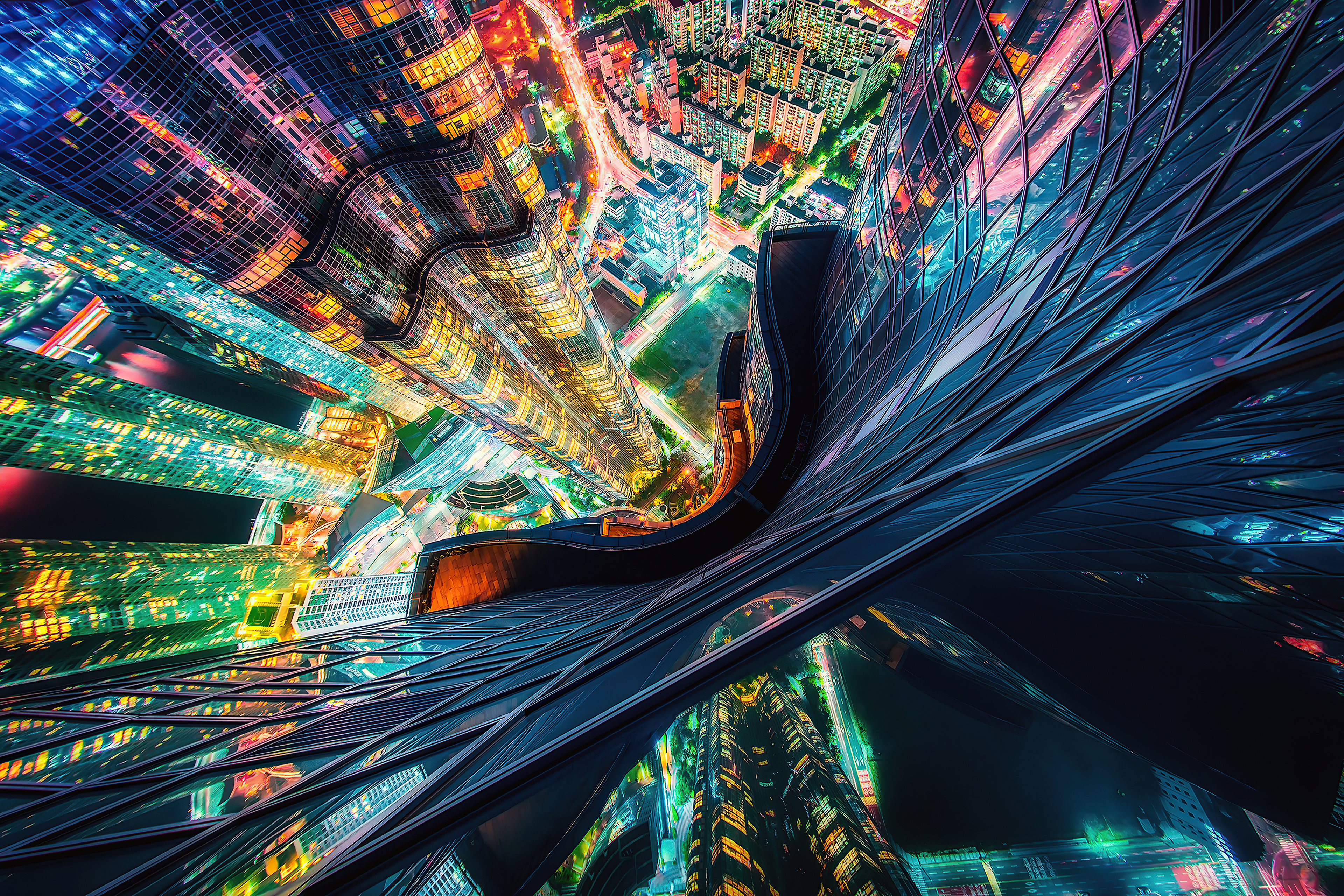 Skyscrapers South Korea Busan, HD World, 4k Wallpaper, Image, Background, Photo and Picture