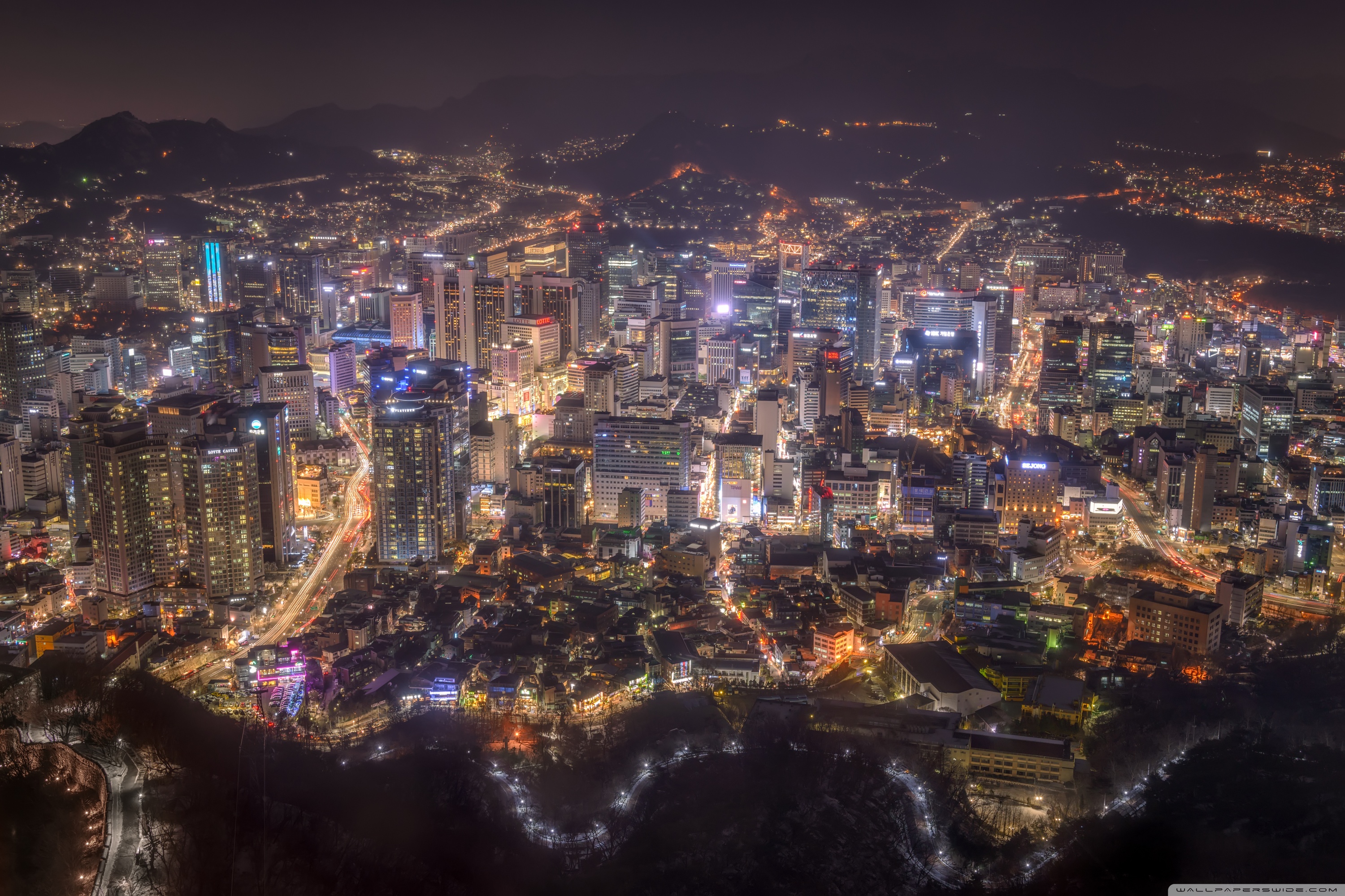Seoul Ultra HD Desktop Background Wallpaper for 4K UHD TV, Widescreen & UltraWide Desktop & Laptop, Multi Display, Dual Monitor, Tablet