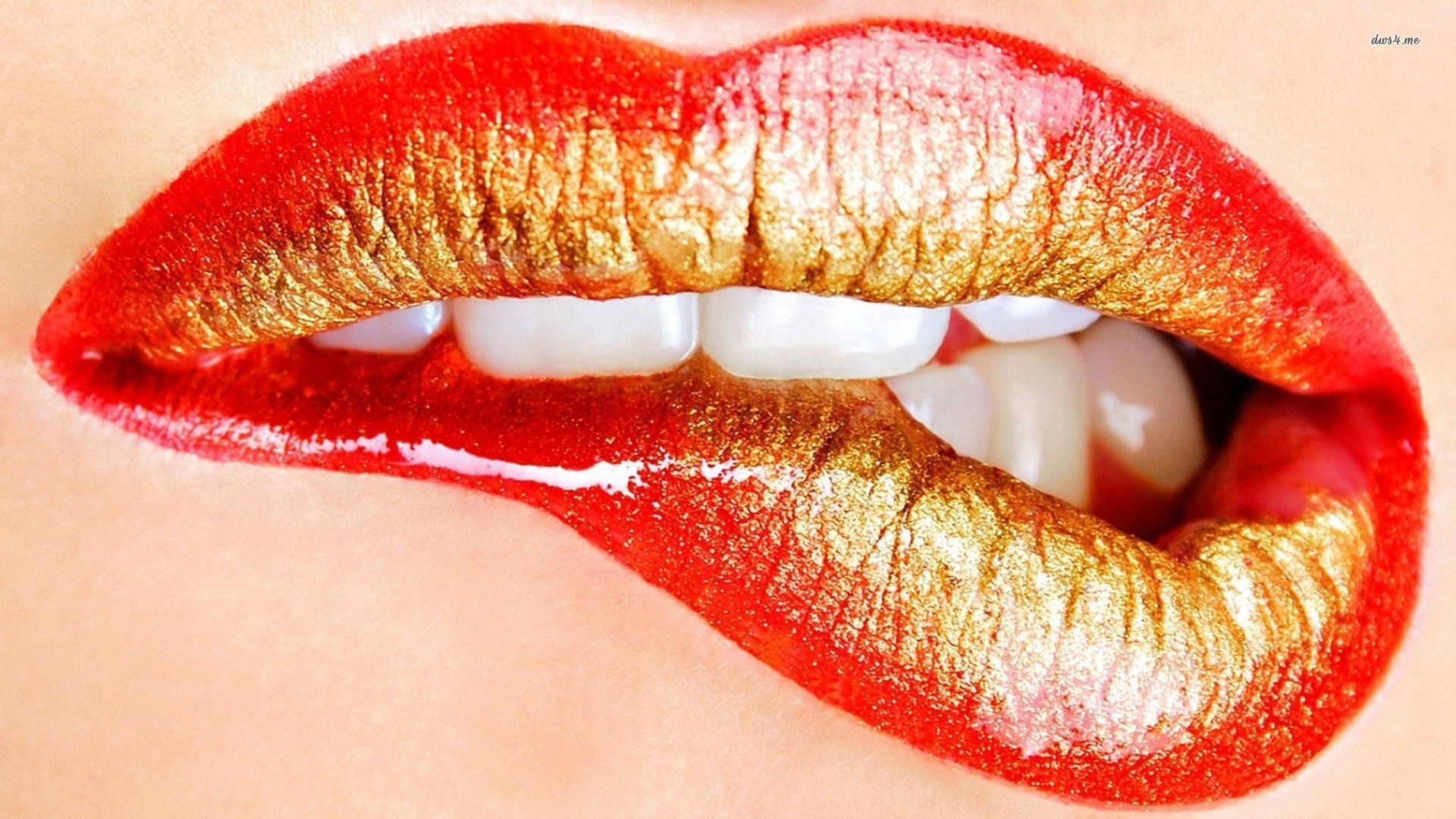 Makeup Diamond Lips Wallpaper