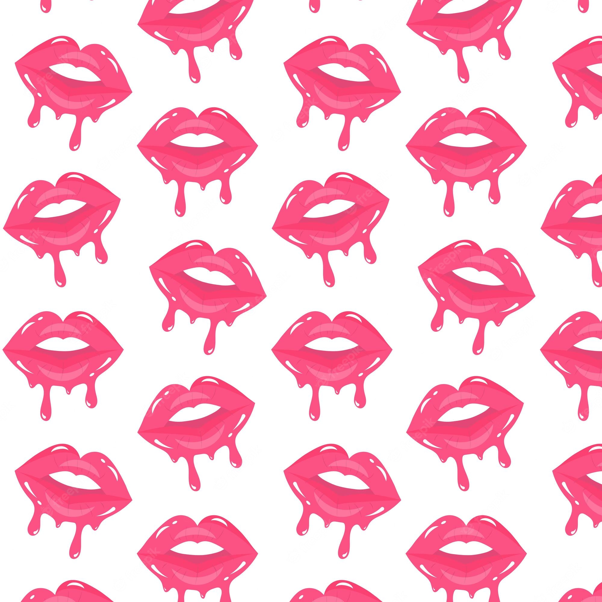 Dripping Lips Image. Free Vectors, & PSD