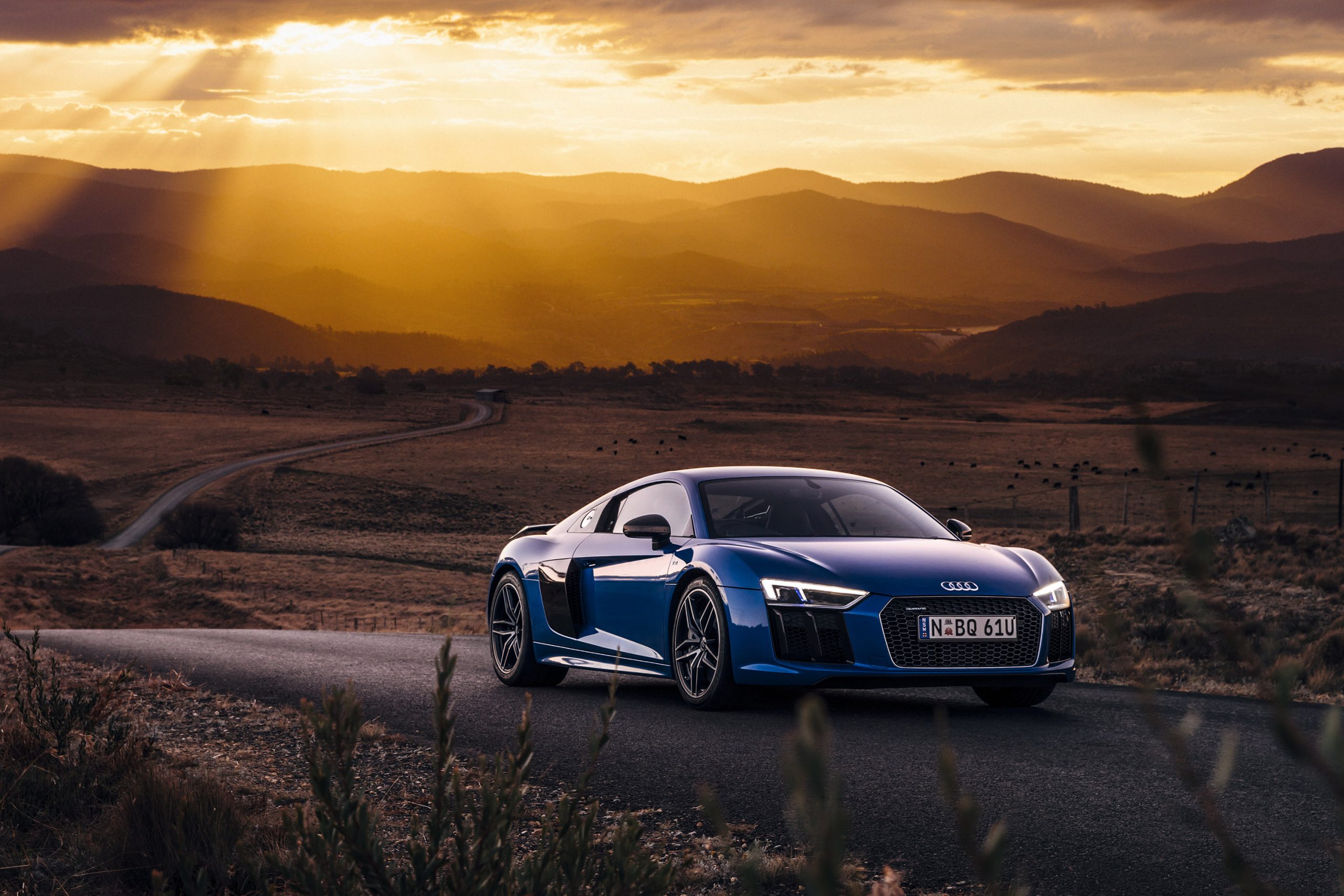 Audi R8 V10 Plus Wallpaper