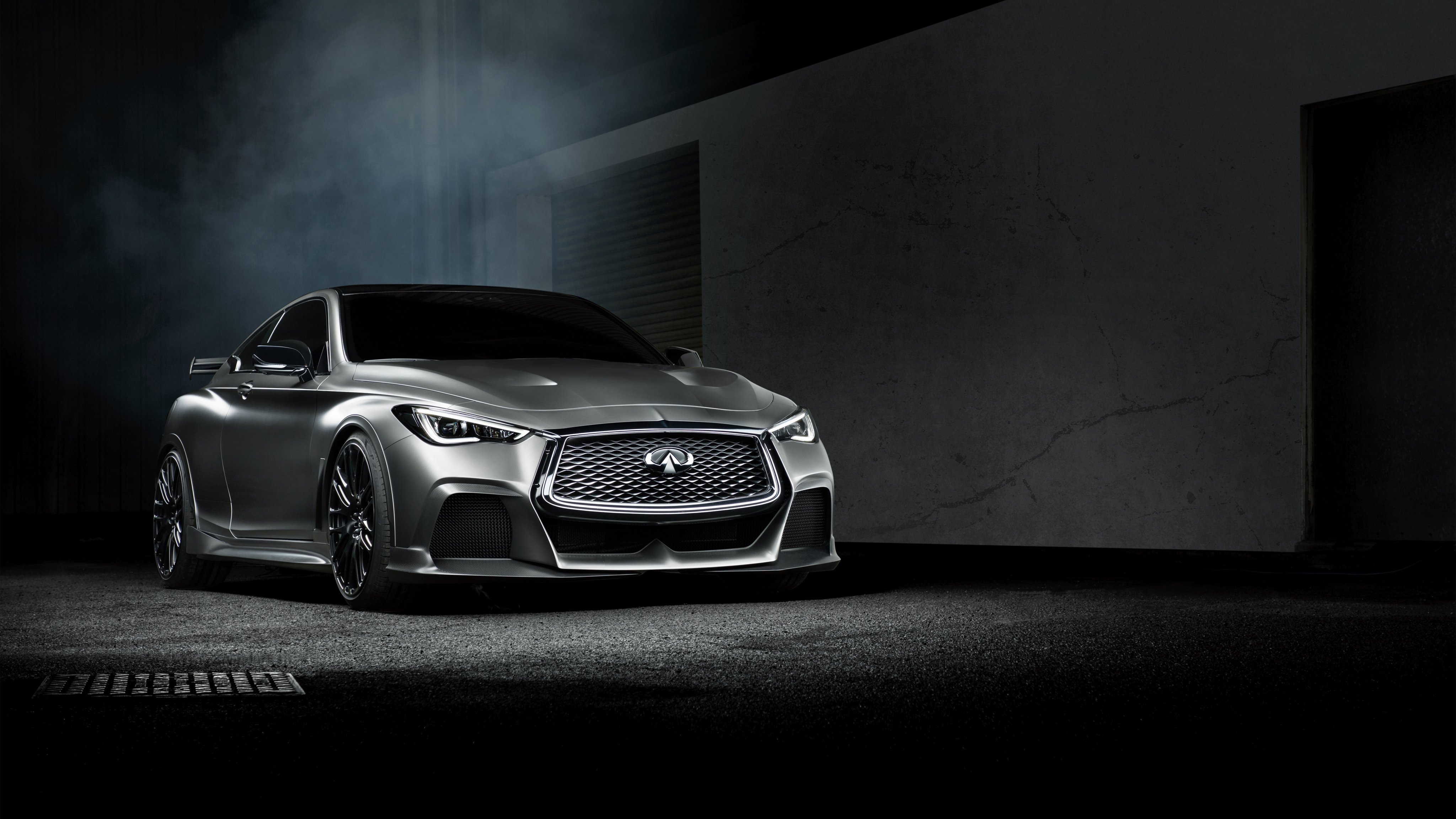 Infiniti Q60 Project Black S 4K Wallpaper. HD Car Wallpaper