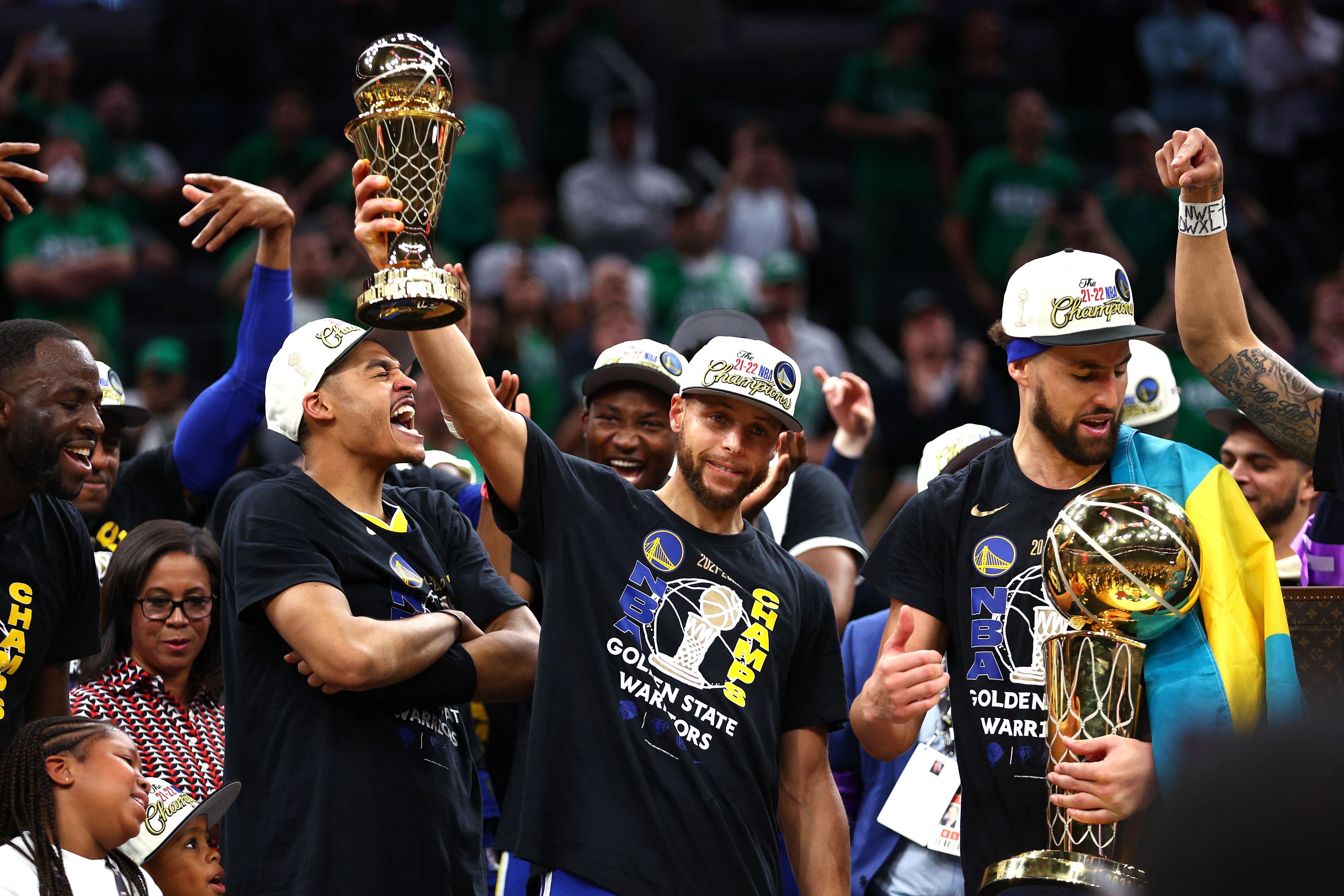 Warriors topple Celtics in Game 6 to win 2022 NBA Finals
