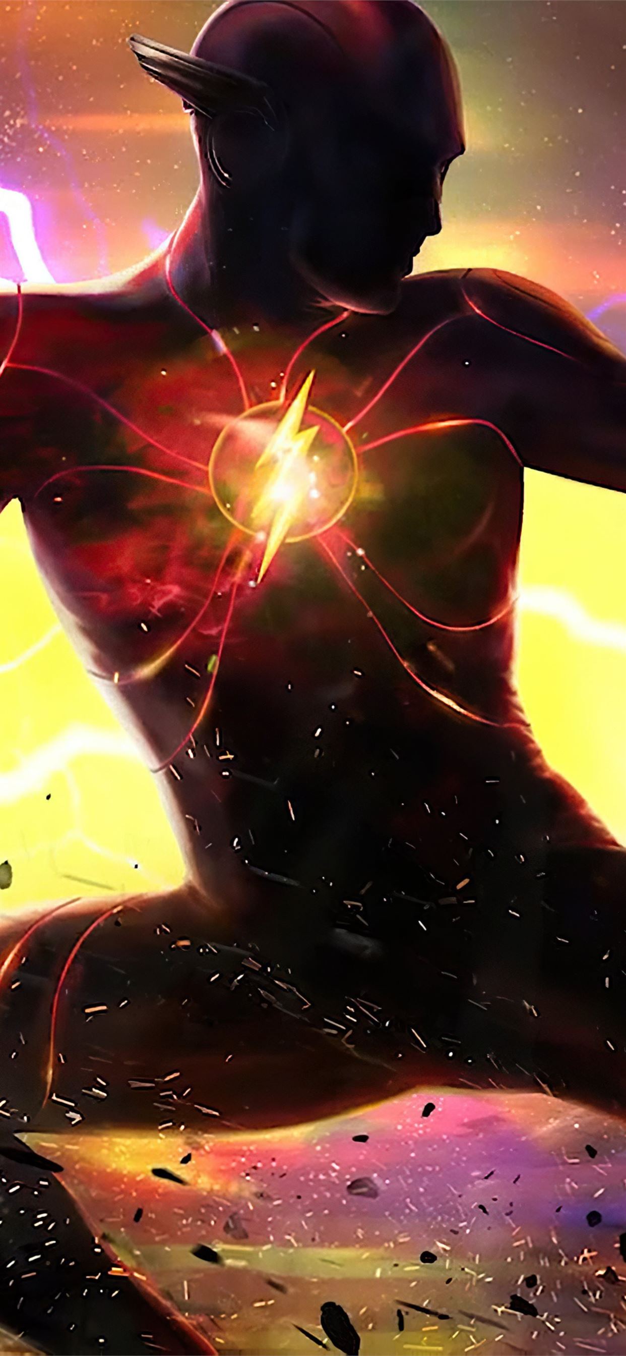the flash movie iPhone 11 Wallpaper Free Download