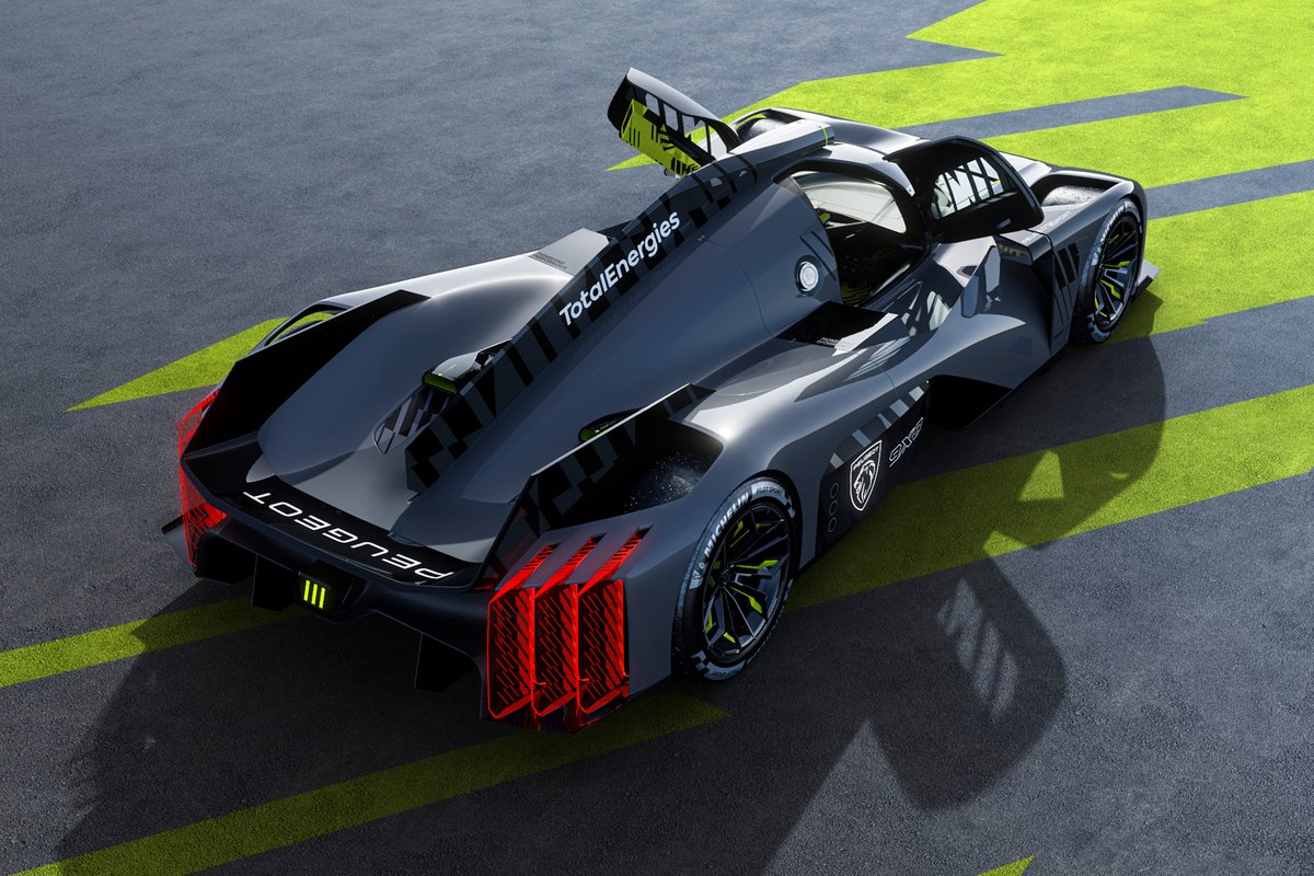 Peugeot reveals first image of radical 9X8 Le Mans Hypercar