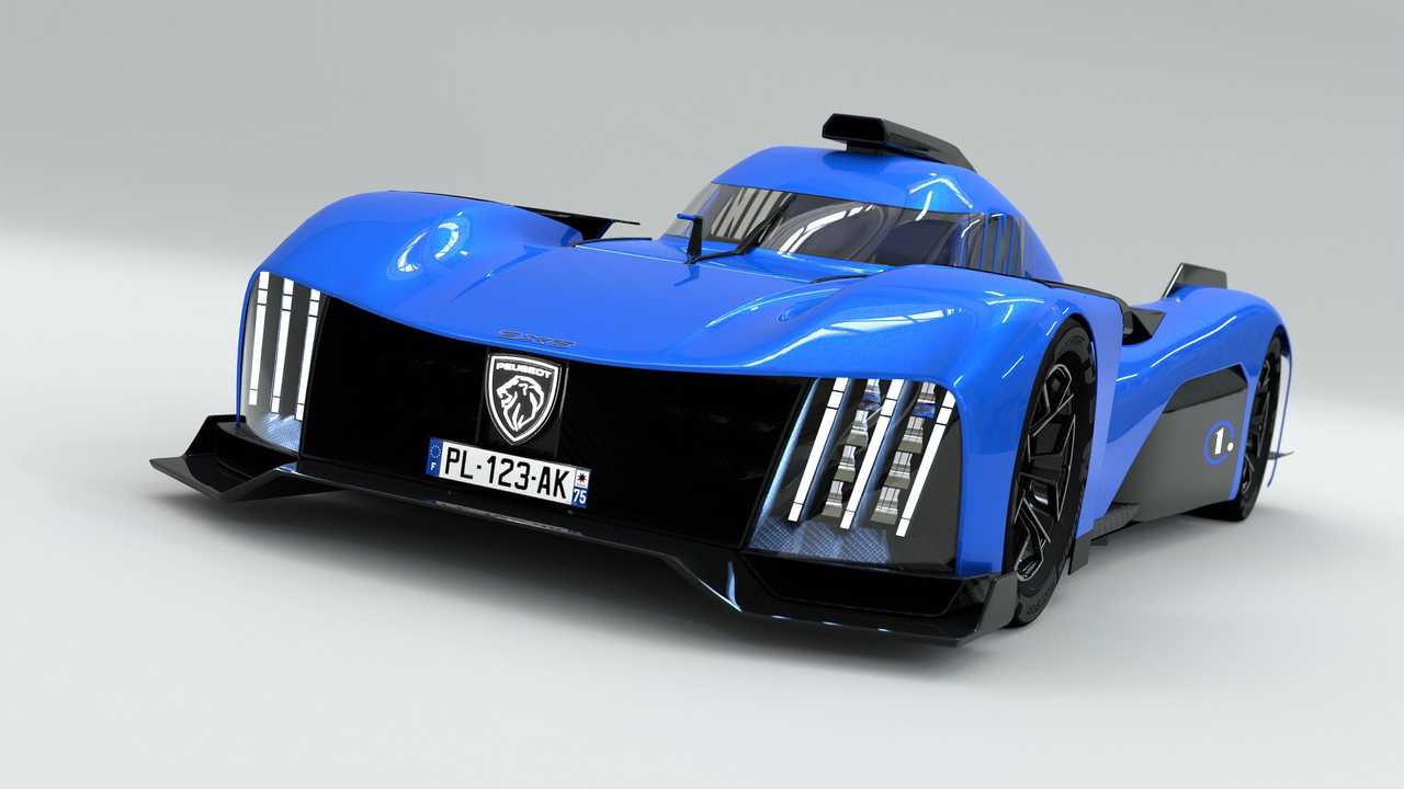 Peugeot 9X8 Le Mans Hypercar Rendered As Street Legal Machine
