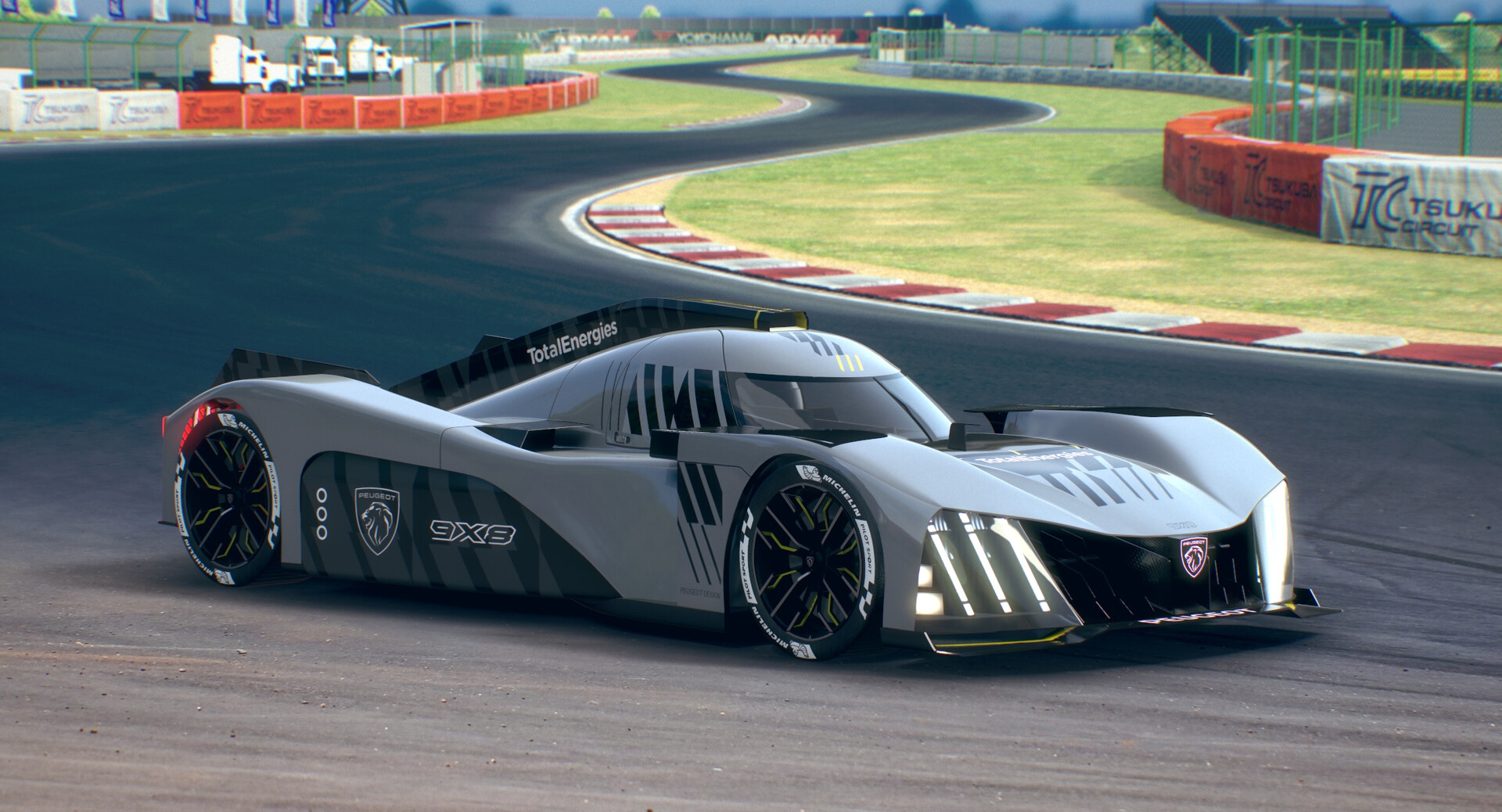Oleksii Sergiyovych 9X8 Hypercar WEC LMH Season 2022 Low Poly PBR 3D Model