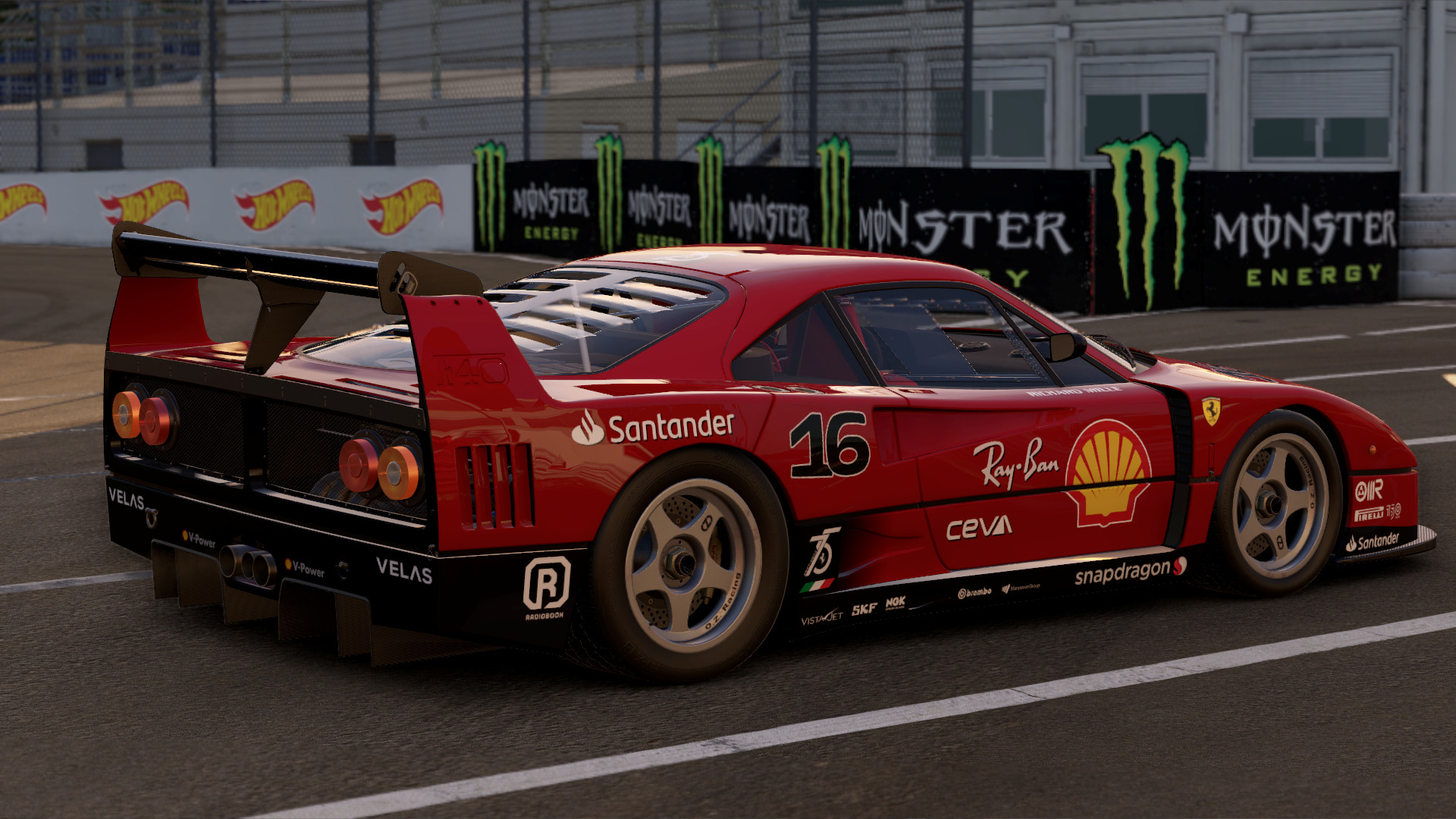 Project Cars 2 -Ferrari F40 LM Scuderia Ferrari Leclerc