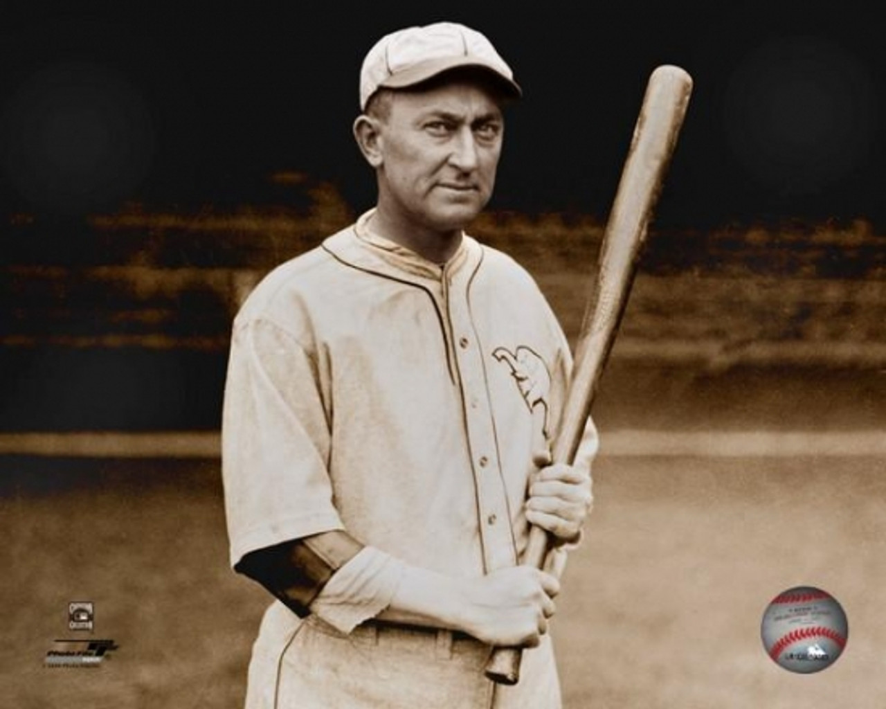 Ty Cobb with bat # VARPFSAAEQ025