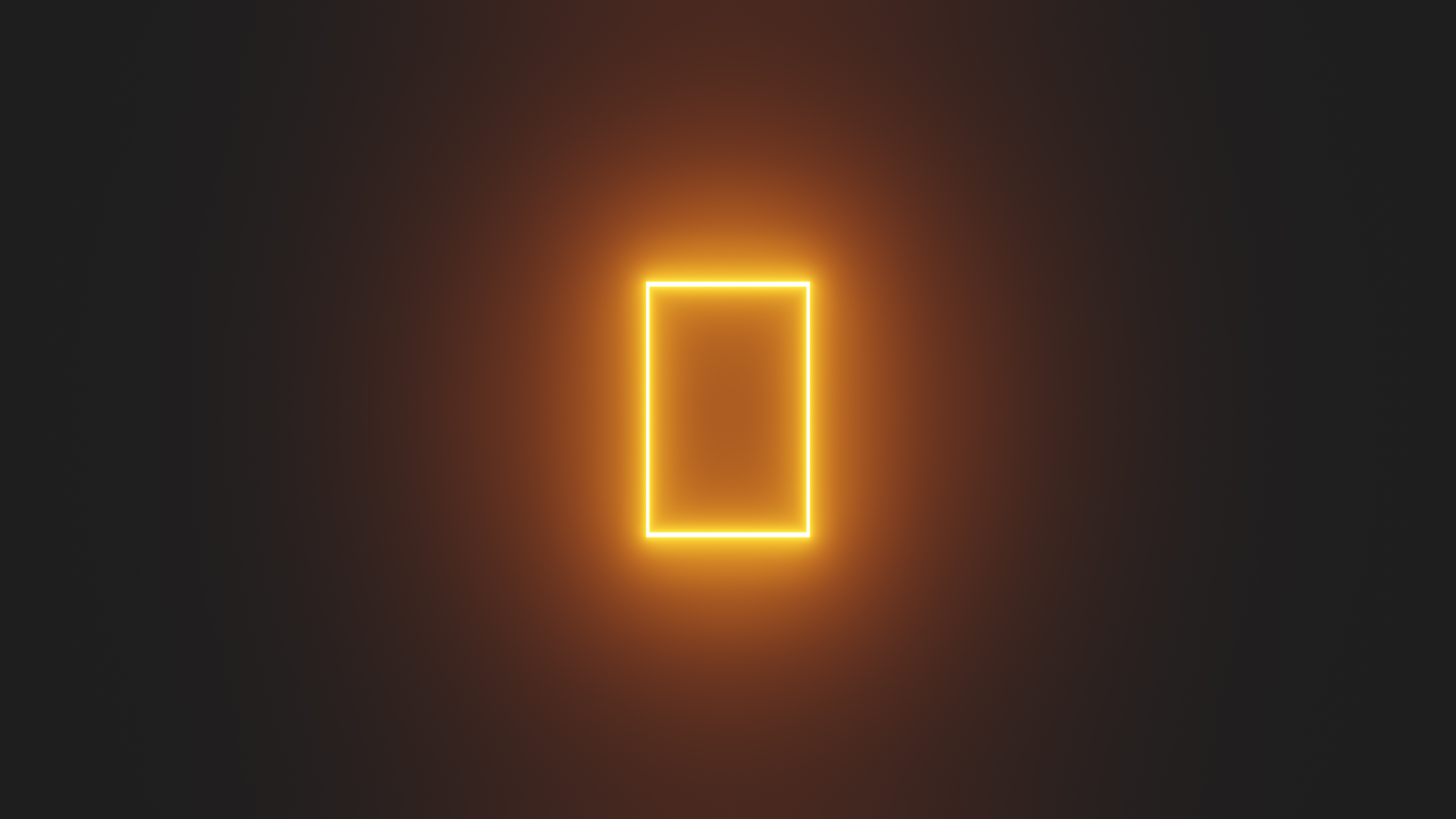 Minimalistic Glowing Gold Window 4k 1366x768 Resolution HD 4k Wallpaper, Image, Background, Photo and Picture