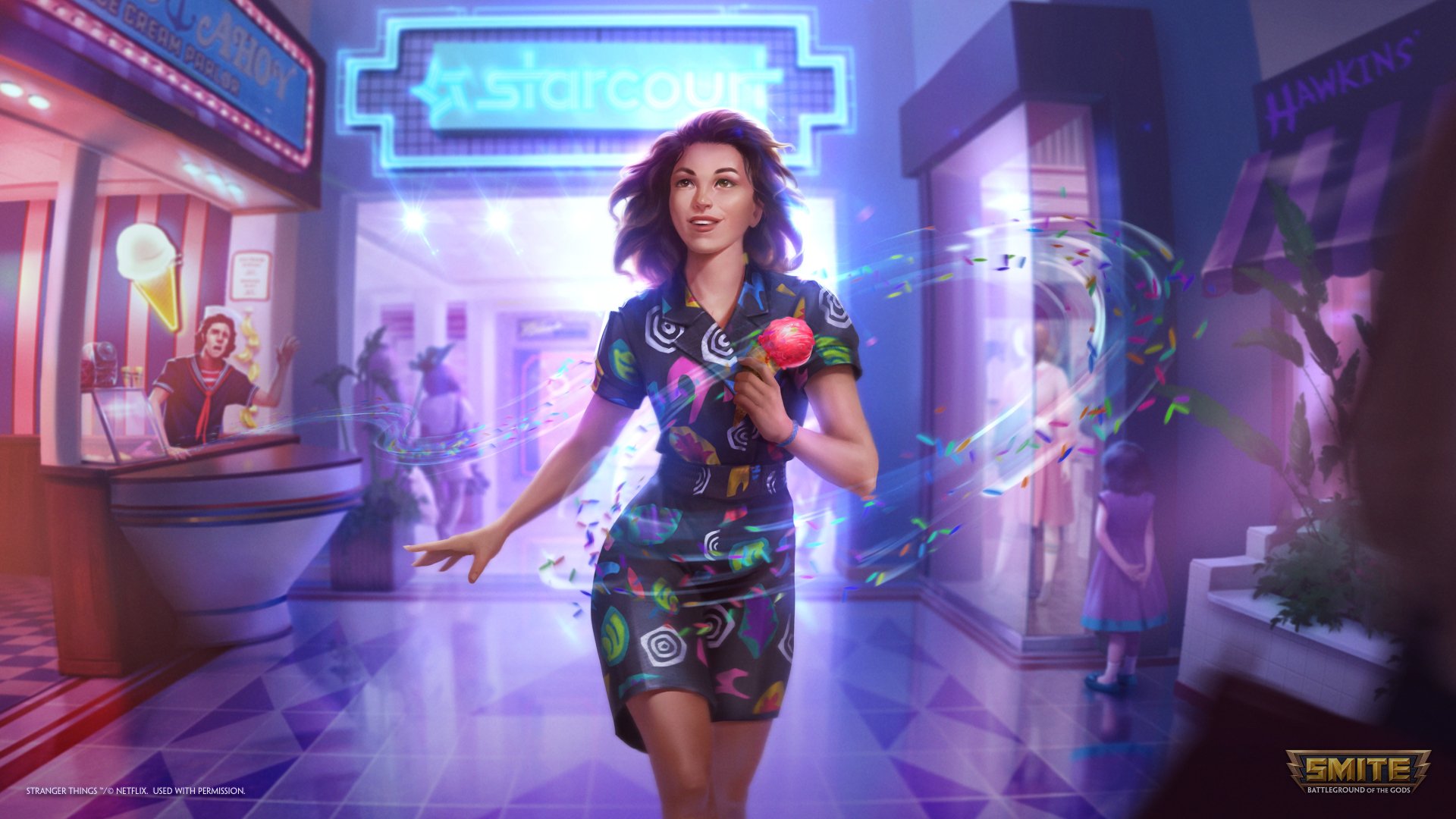 Smite X Stranger Things Eleven Scylla