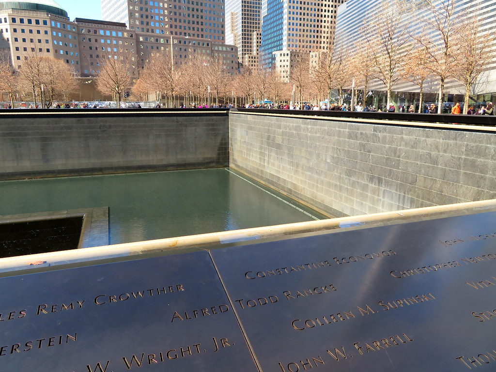 National September 11 Memorial, World Trade Center, New Yo