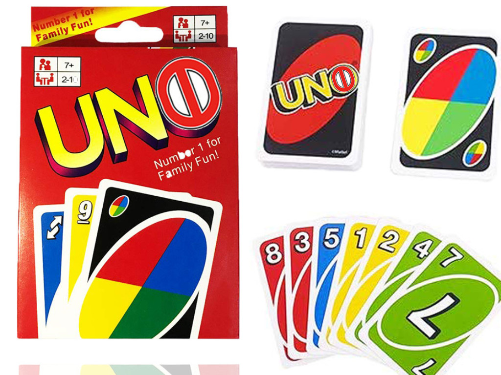 UNO Color & Number Matching Card Game