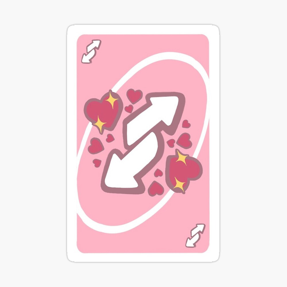Download Uno Card Pastel Pink And Blue Wallpaper