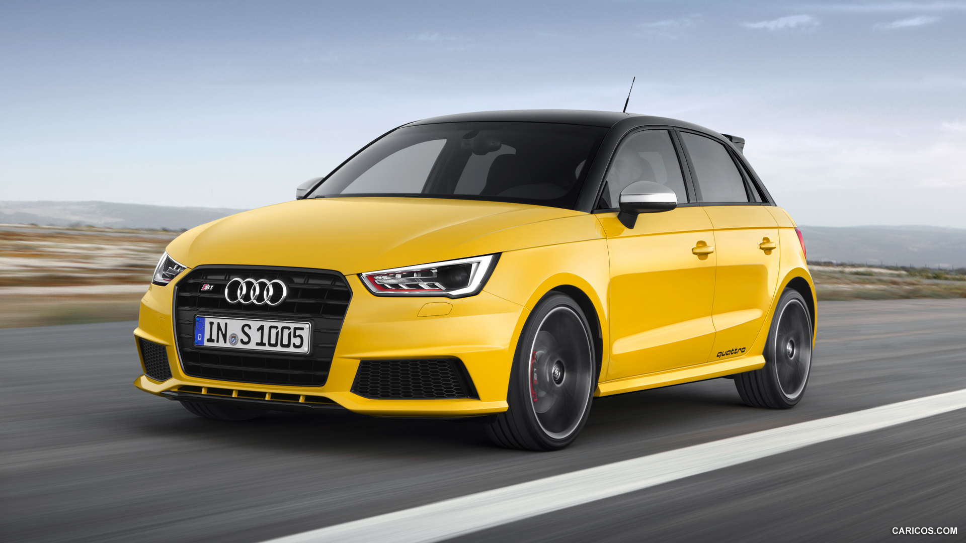 Audi S1 Sportback Vegas Yellow