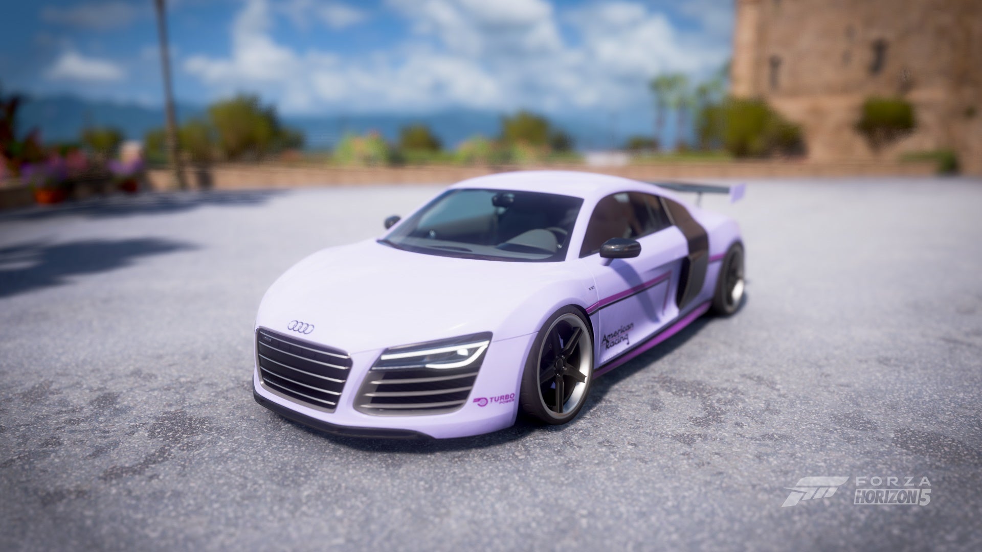 Lilac 2013 Audi R8 Coupé V10 Plus 5.2 FSI Quattro