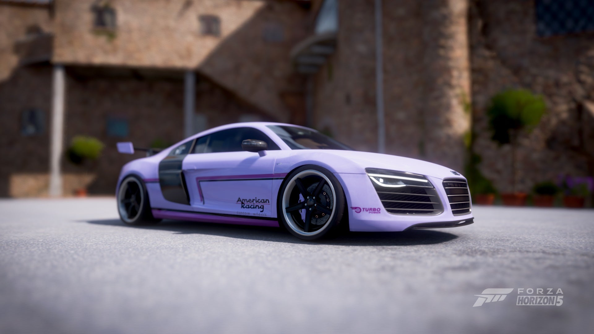 Lilac 2013 Audi R8 Coupé V10 Plus 5.2 FSI Quattro