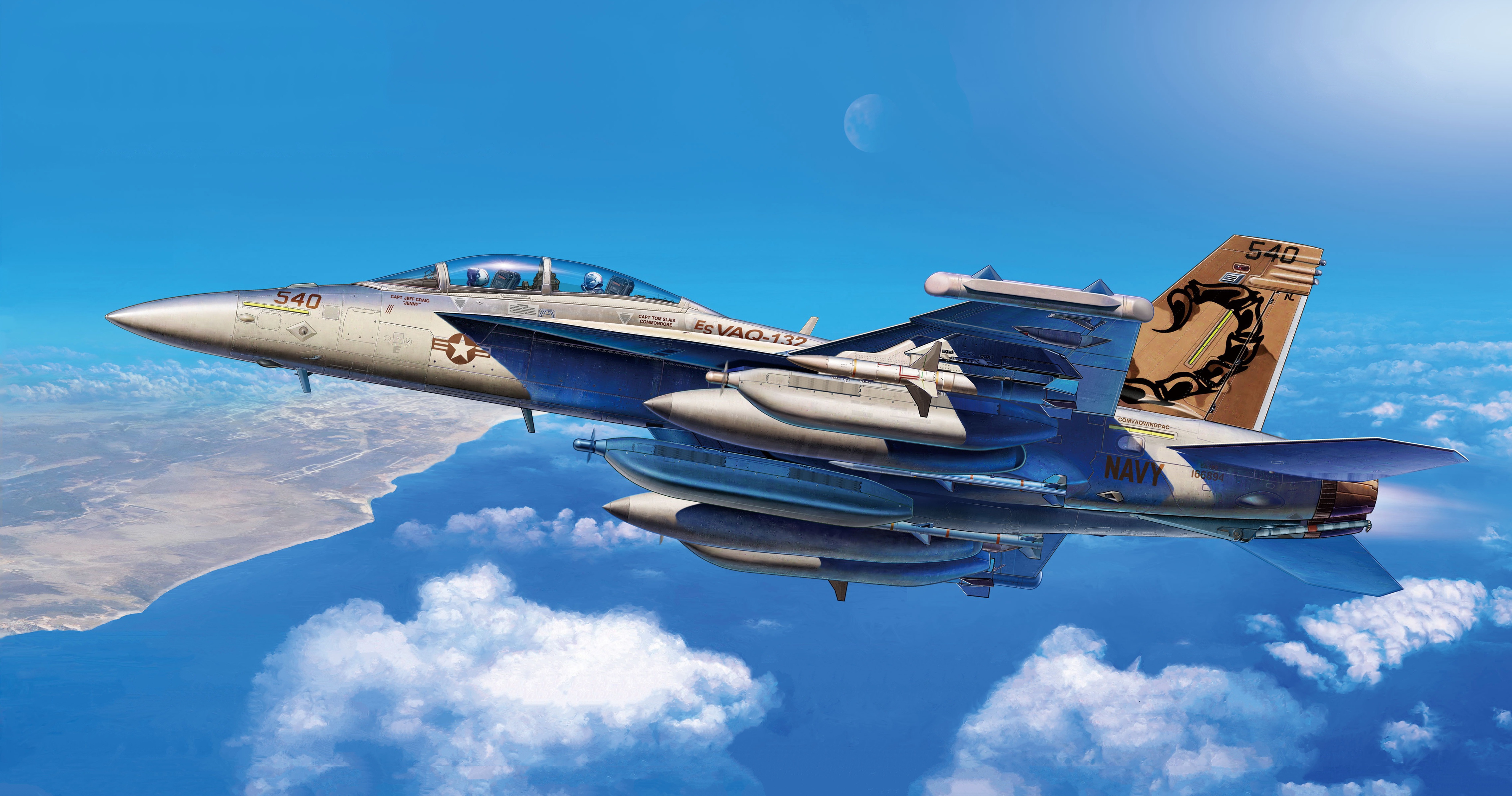 Boeing F A 18E F Super Hornet 4k Ultra HD Wallpaper