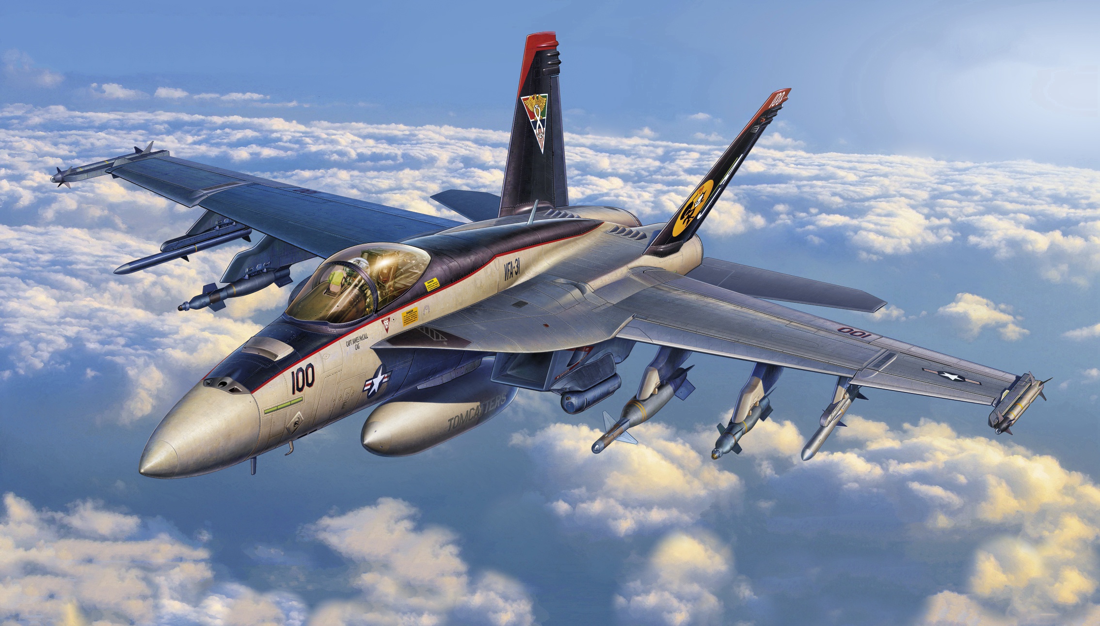 Boeing F A 18E F Super Hornet HD Wallpaper