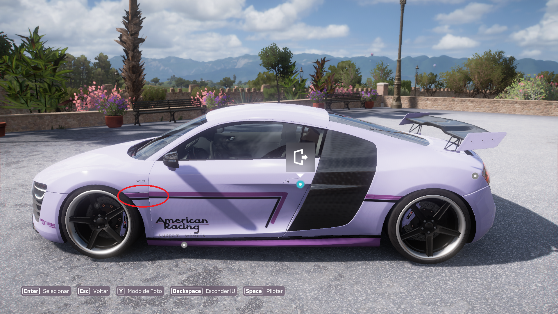 Lilac 2013 Audi R8 Coupé V10 Plus 5.2 FSI Quattro