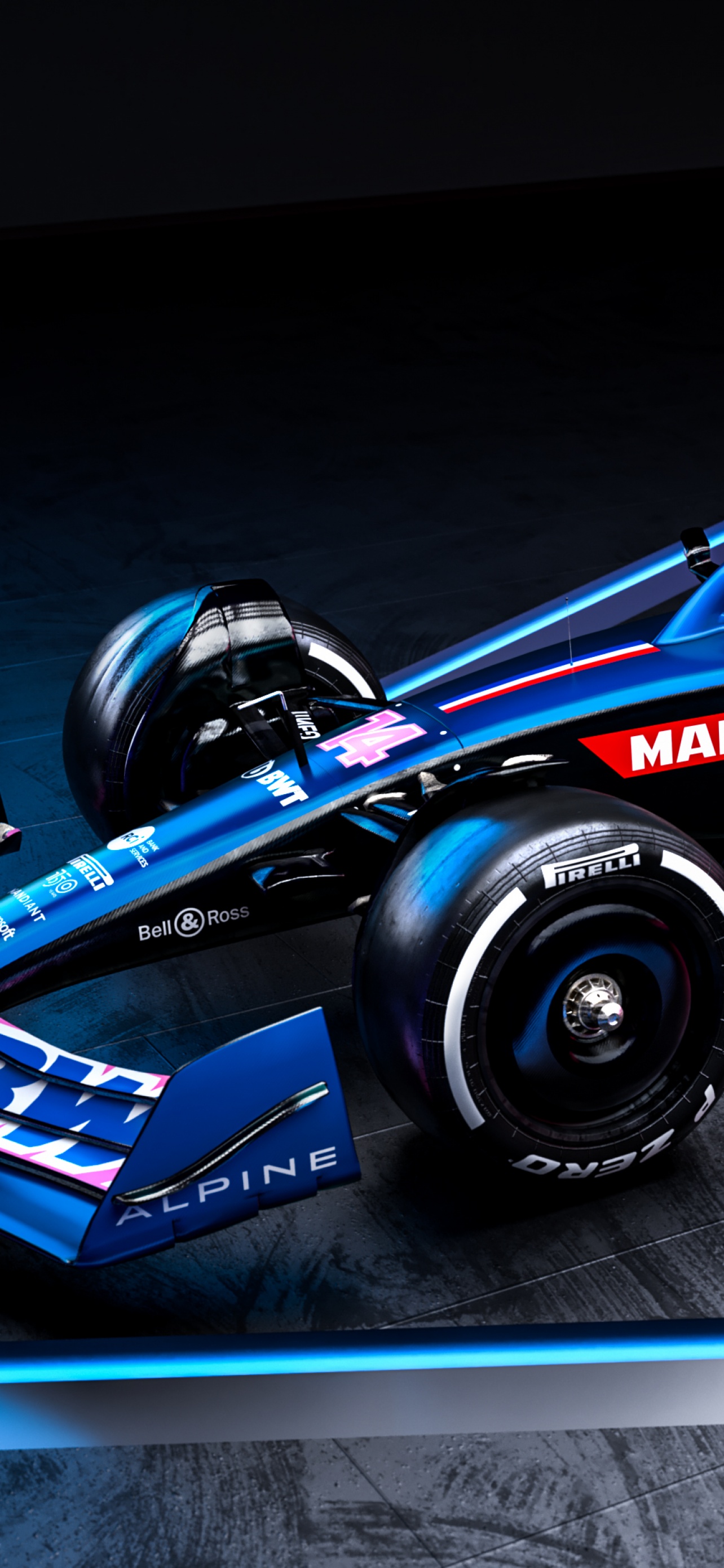 Alpine A522 Wallpaper 4K, Formula One cars, Formula 1, 2022, Cars