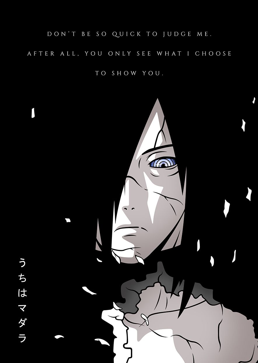 Best Anime Quotes Uchiha Madara Don't Judge Me Naruto Shippuden. Madara uchiha, Madara uchiha wallpaper, Anime wallpaper