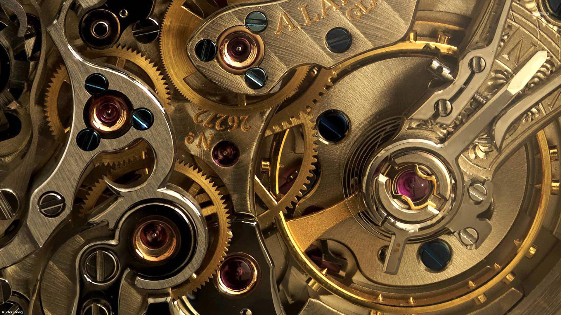 Clock Gears Wallpaper Free Clock Gears Background