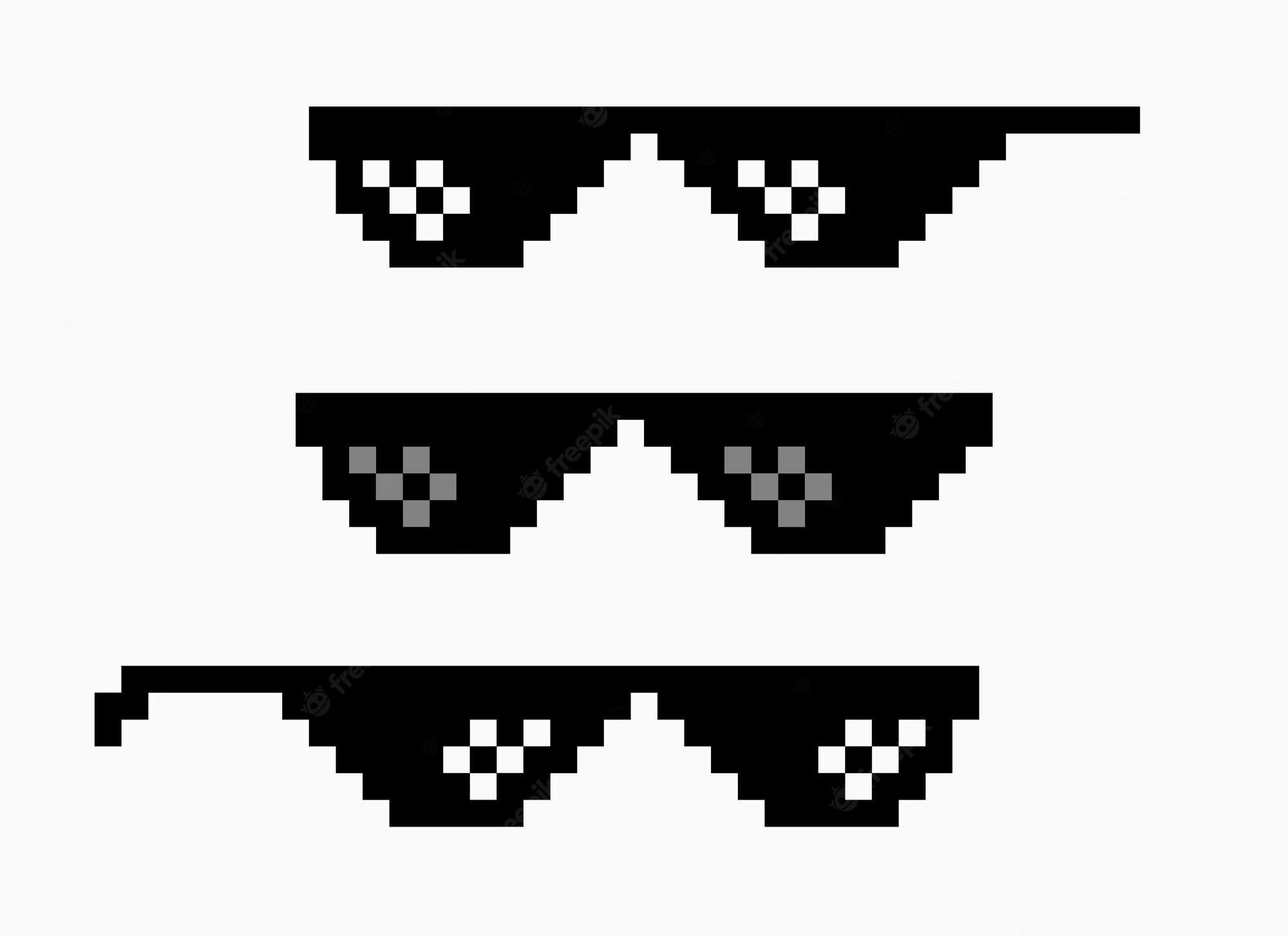Thug glasses Vectors & Illustrations for Free Download
