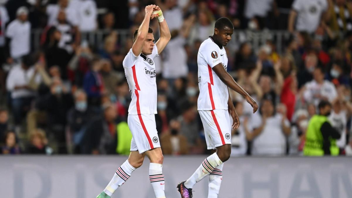 Barcelona 2 3 Eintracht Frankfurt (agg 3 4): Bundesliga Side Stun Xavi's Men To Book Semi Final Spot