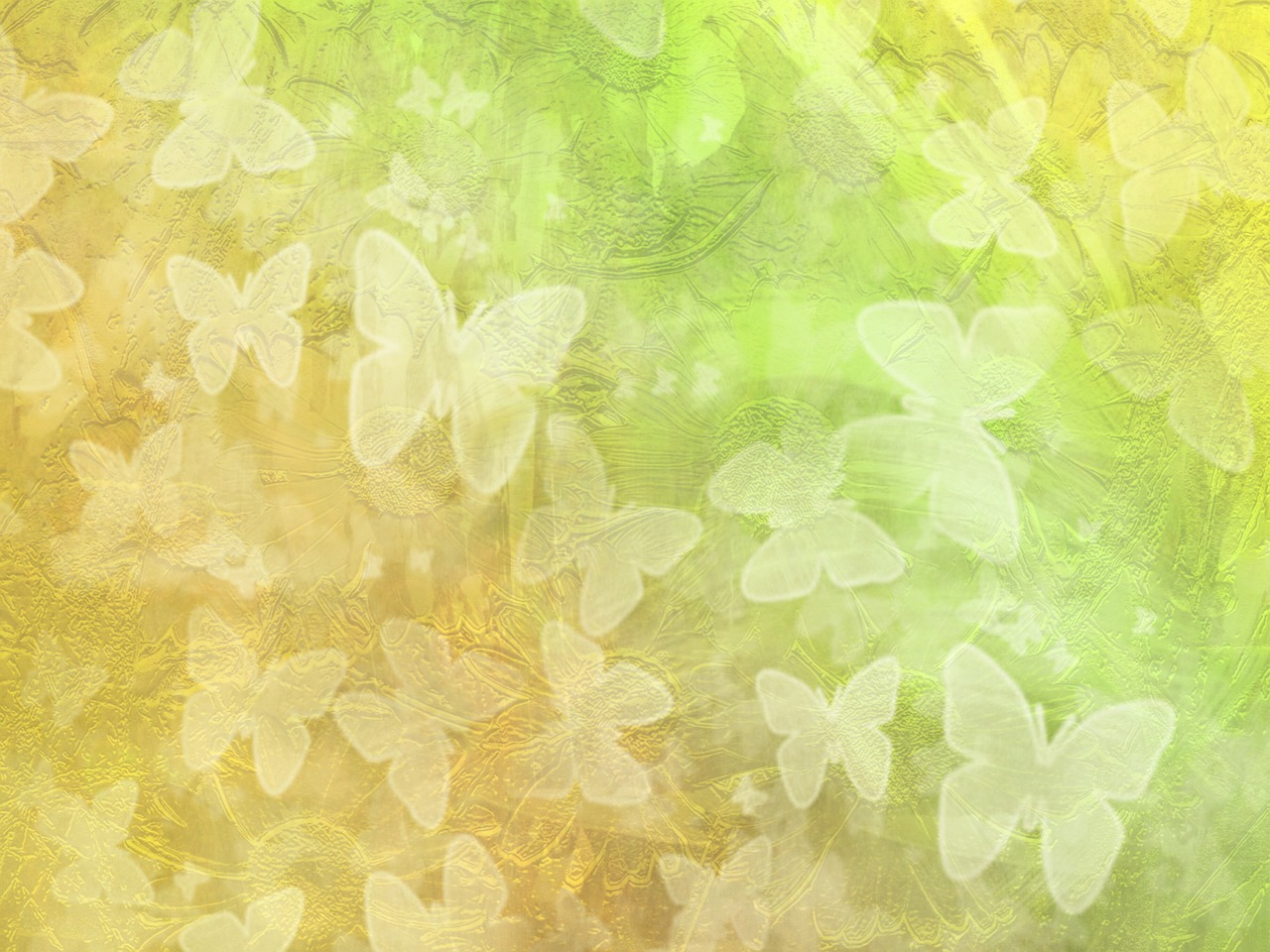 Download free photo of Background, floral, butterflies, spring, easter
