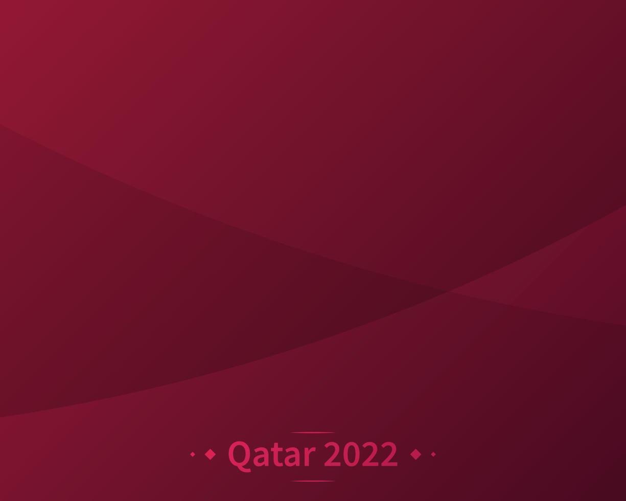 Football qatar 2022 tournament background. Vector illustration Football Pattern for banner, card, website. burgundy color national flag qatar world cup 2022