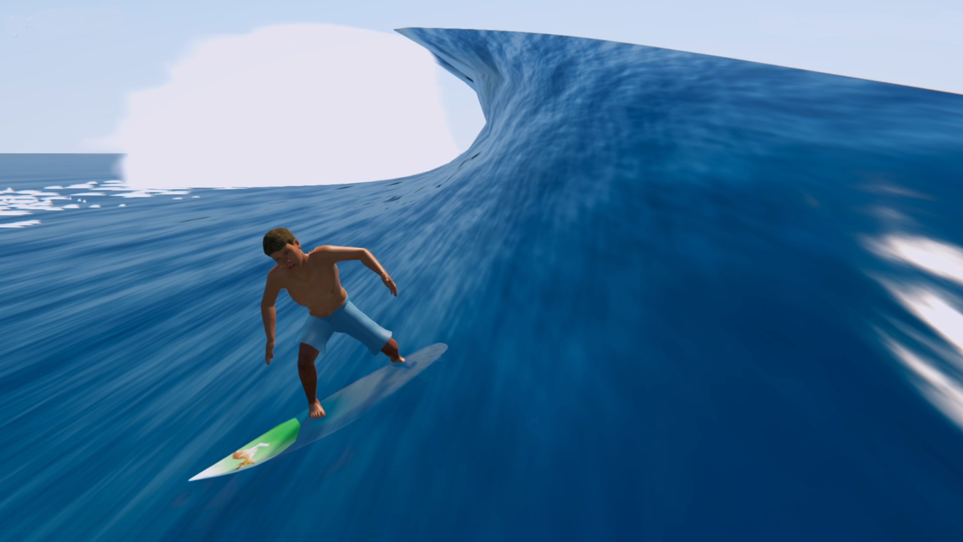 Don't be a Barney The Endless Summer Surfing Challenge on Xbox