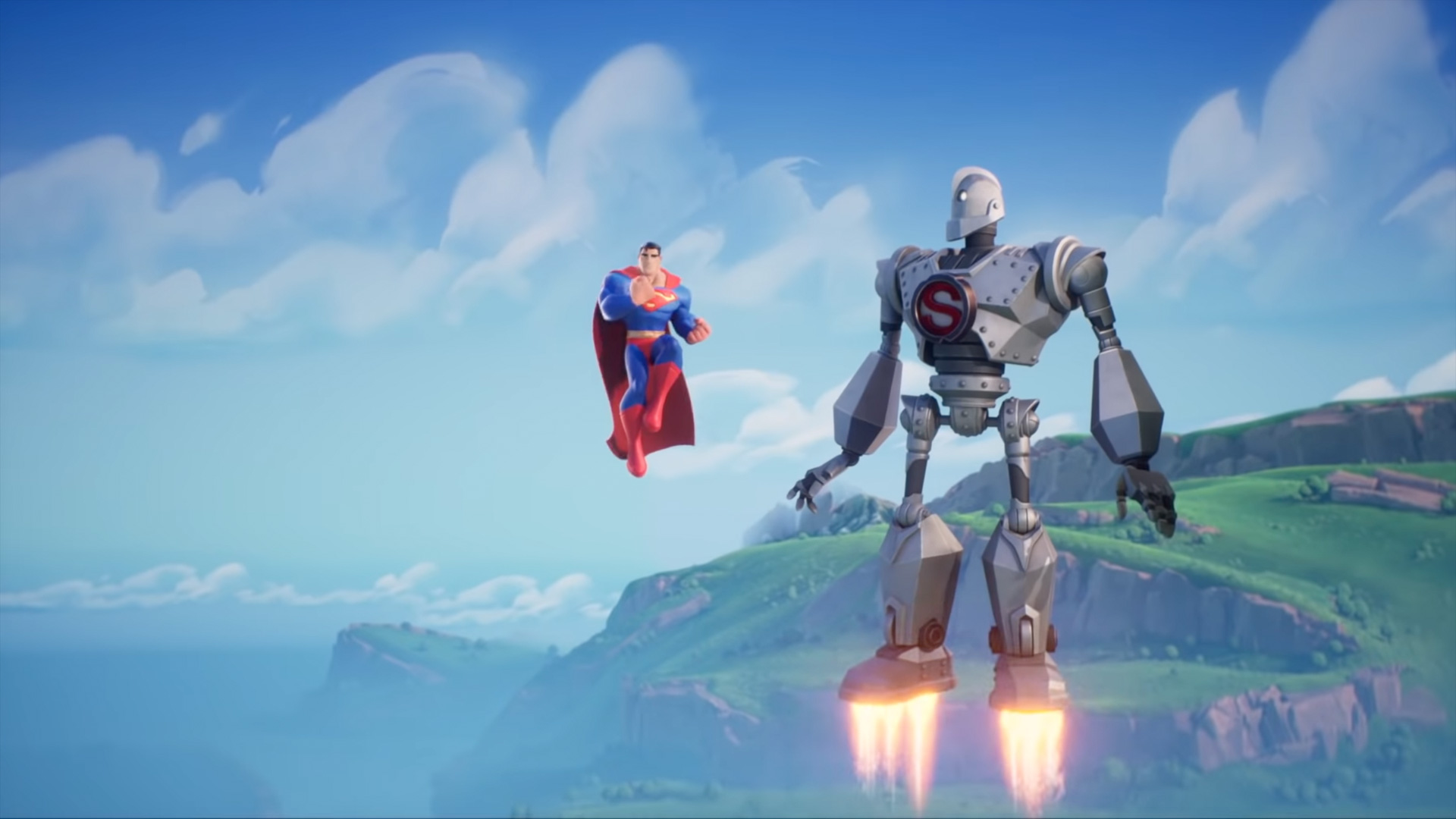 MultiVersus is here with Batman, Superman, and.Iron Giant?