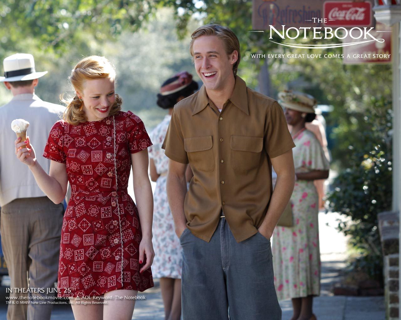 The Notebook Sparks' novels & movies Wallpaper