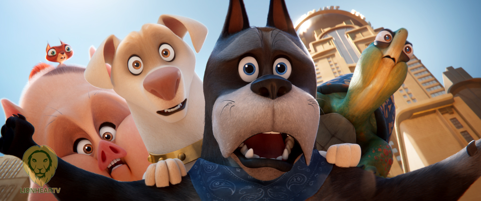 Ace The Hound Meets Batman In The New Of 'DC League Of Super Pets'