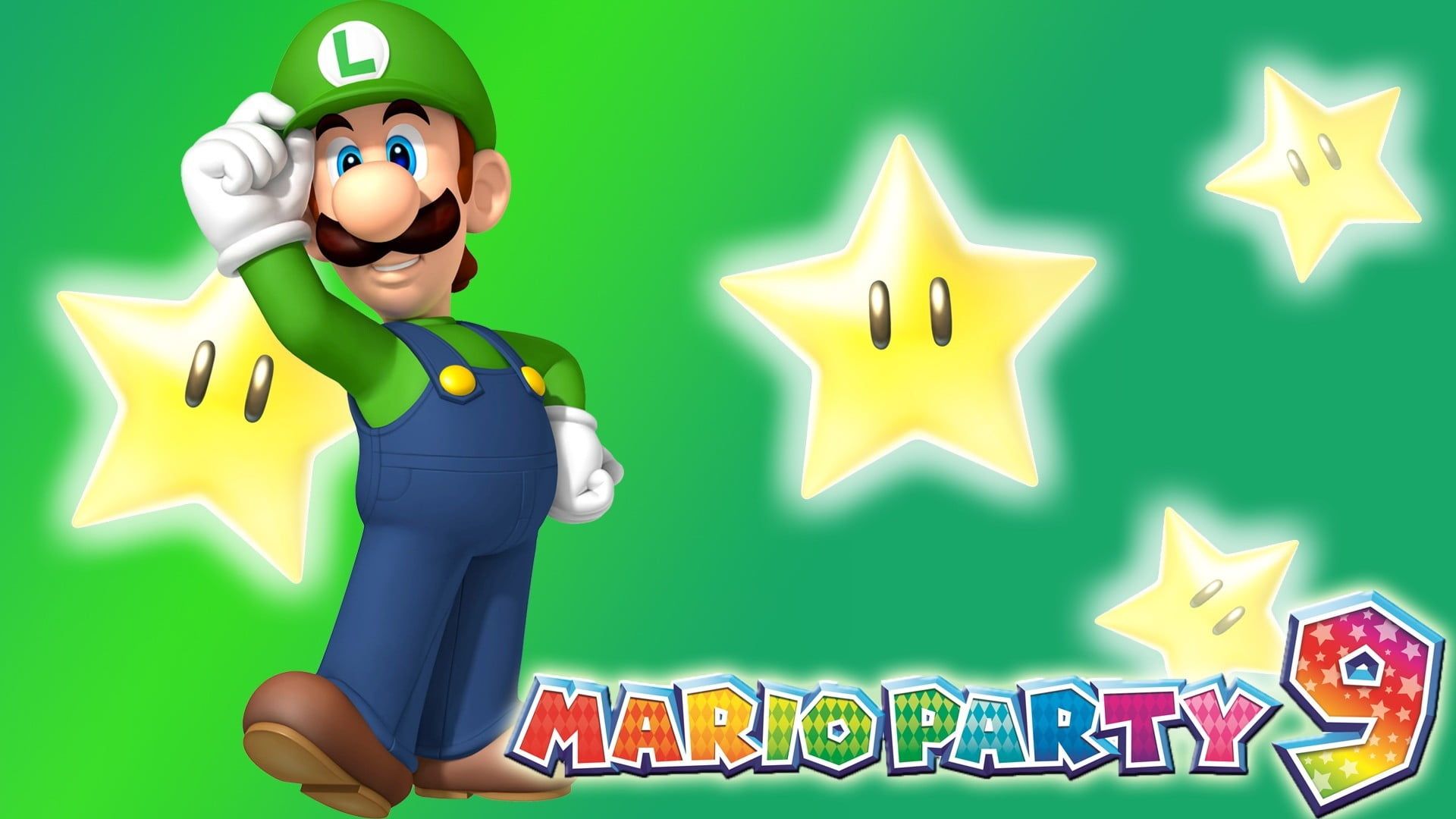 poster Mario Party #Luigi video