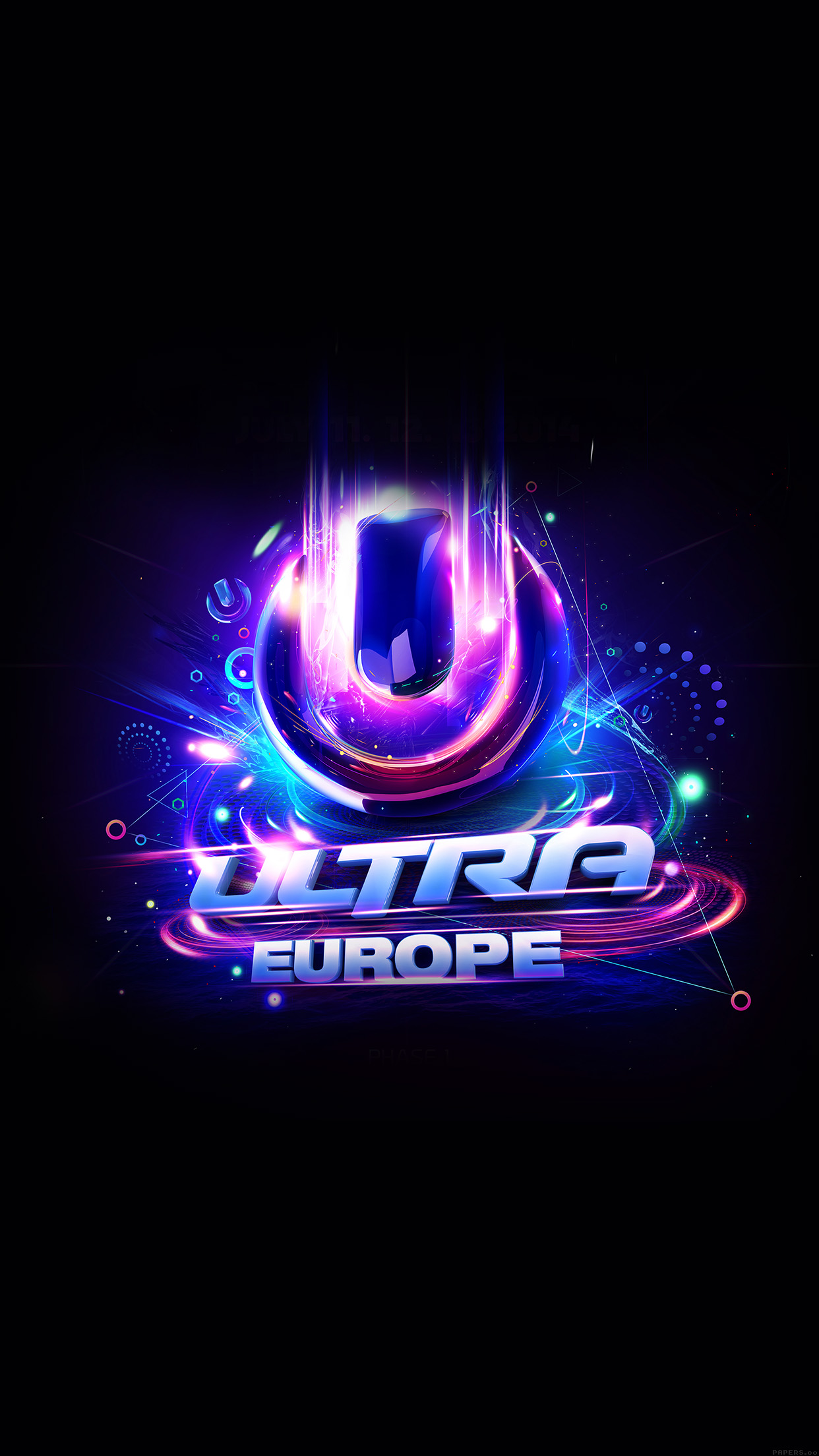 ultra europe art poster music party concert