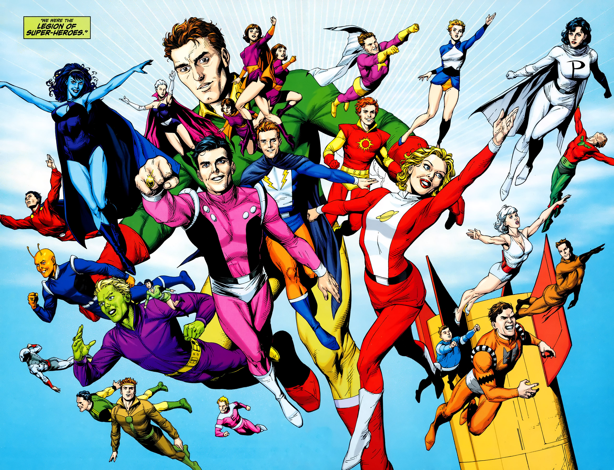 Legion Of Super Heroes HD Wallpaper And Background