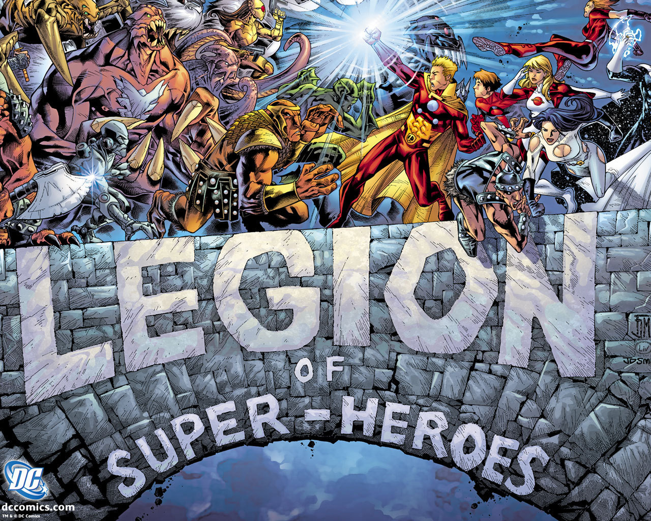 Legion of Superheroes Wallpaper