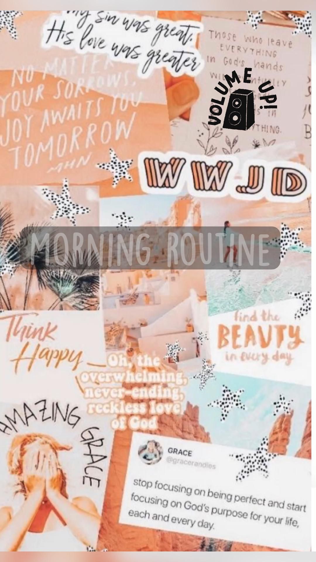 Morning routine. iPhone wallpaper tumblr aesthetic, Jesus wallpaper, Christian iphone wallpaper