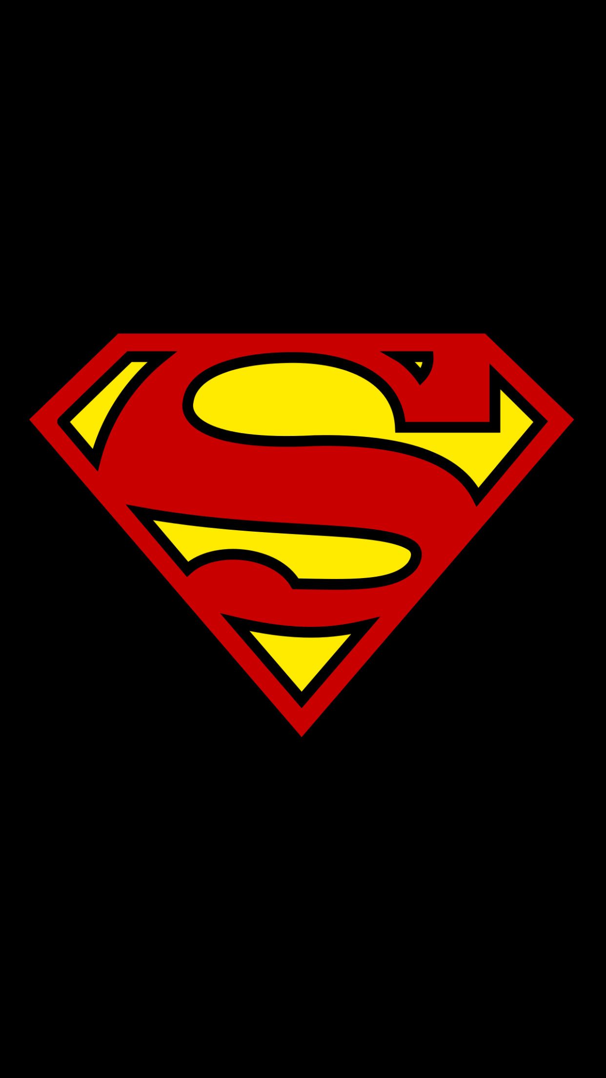 Superman Logo iPhone Wallpaper Free Superman Logo iPhone Background