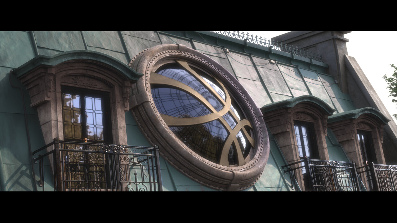 Jérémy Chopin Teaser Infinity War sanctorum's roof shot