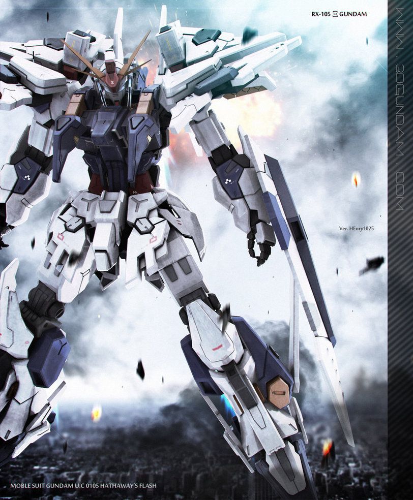 Rx 105. Gundam, Gundam Art, Gundam Mobile Suit