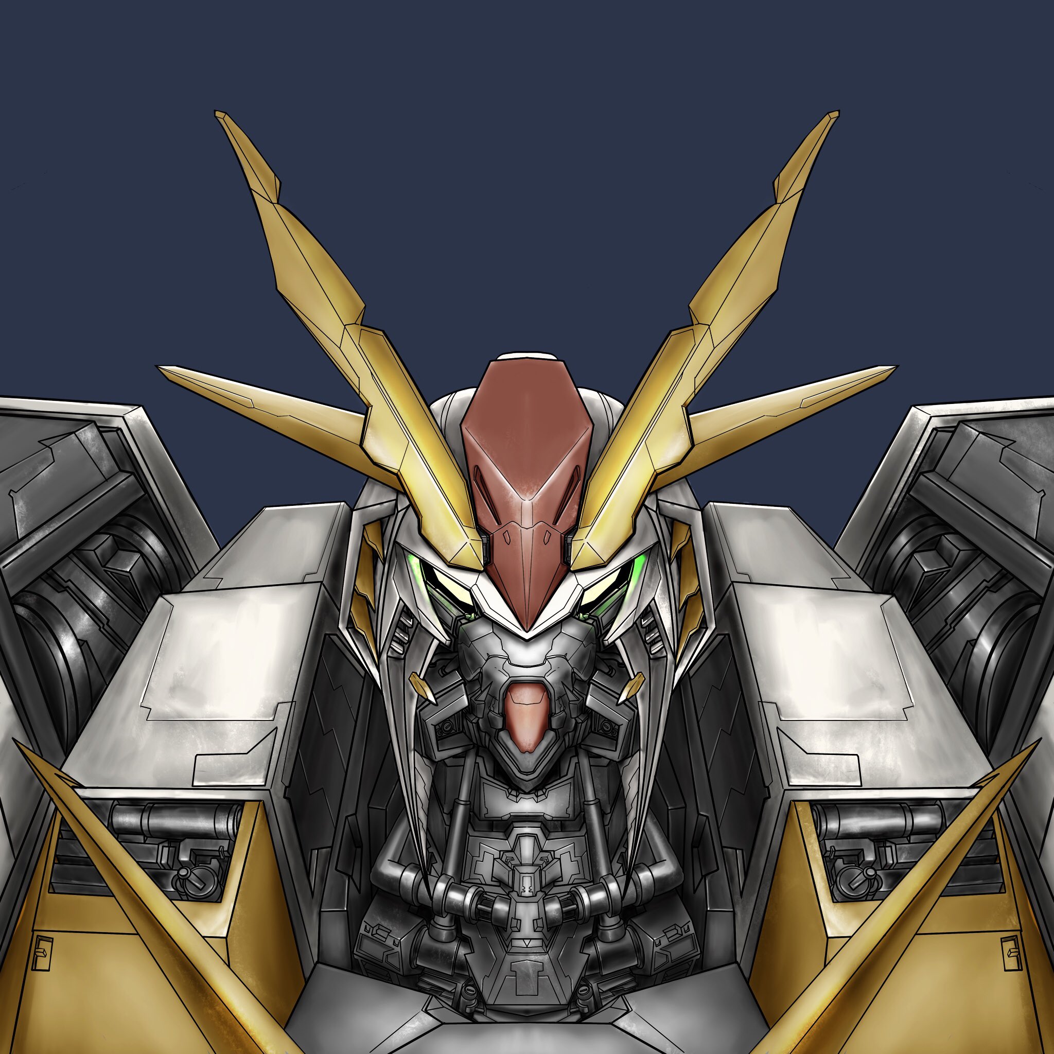 Faiz Andrevano XI Gundam #art #drawing #anime #gundam #fanart #illustration