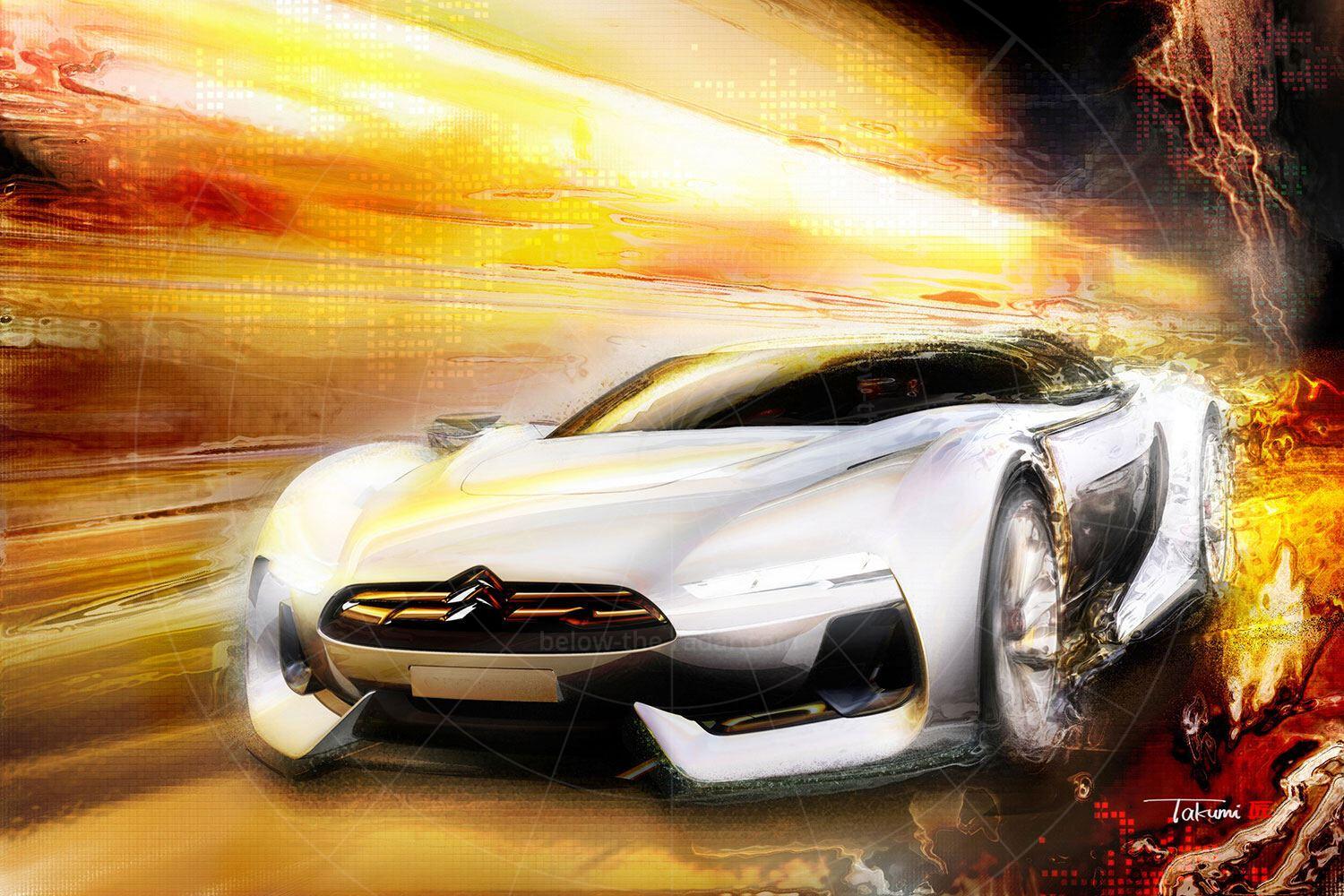 The story of the Citroen GT concept car on Below The Radar