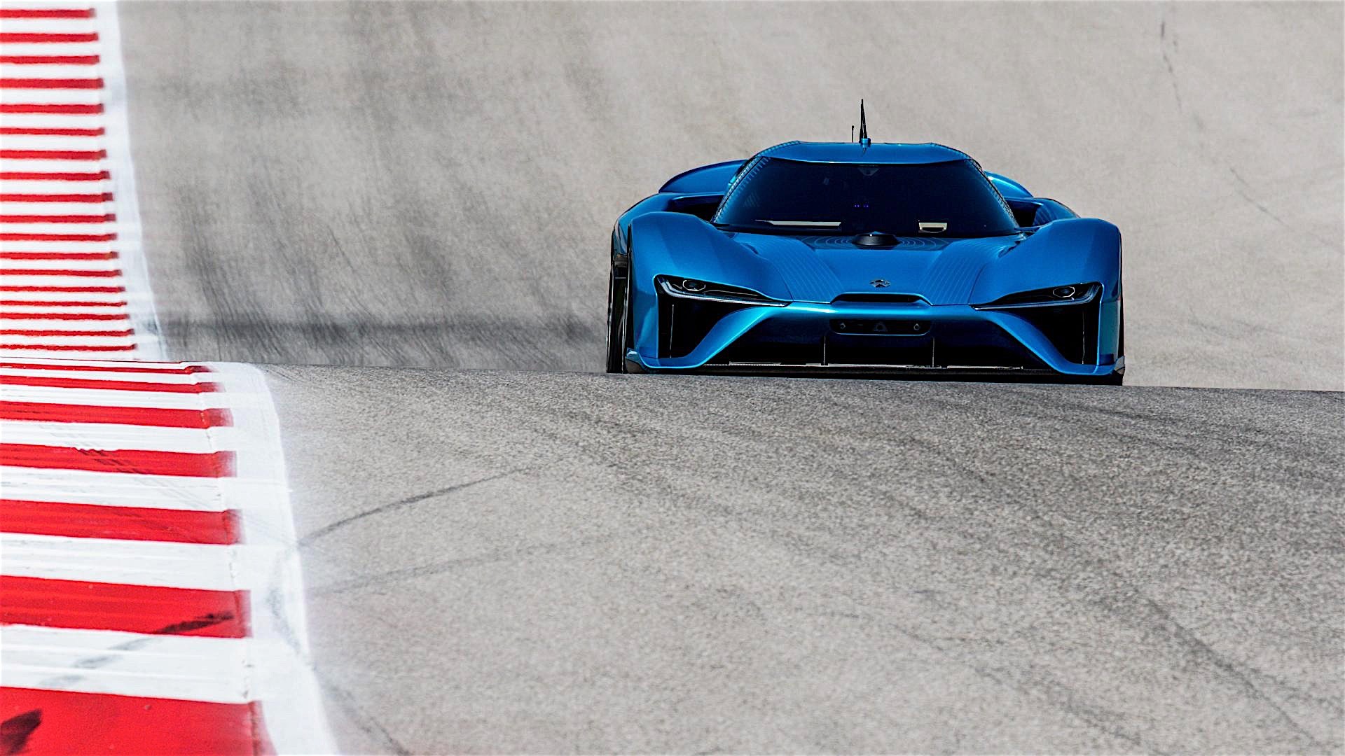 Electric NIO EP9 Supercar Sets Driverless Lap Record At Circuit of the Americas