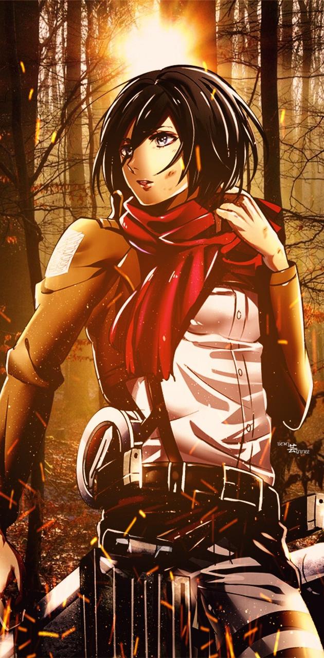 Mikasa ackerman wallpaper