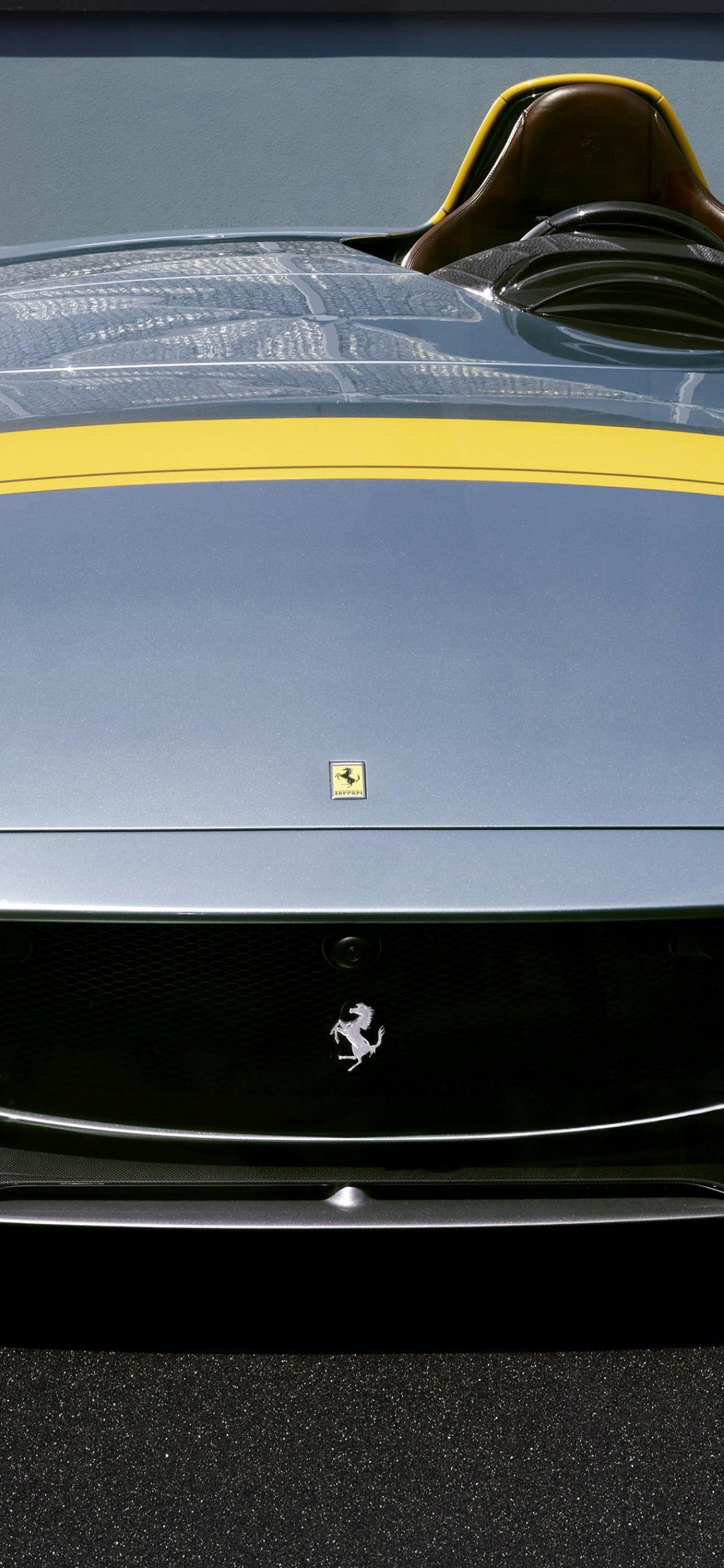 Download 1125x2436 Ferrari Monza Sp1, Front View, Supercars Wallpaper for iPhone 11 Pro & X